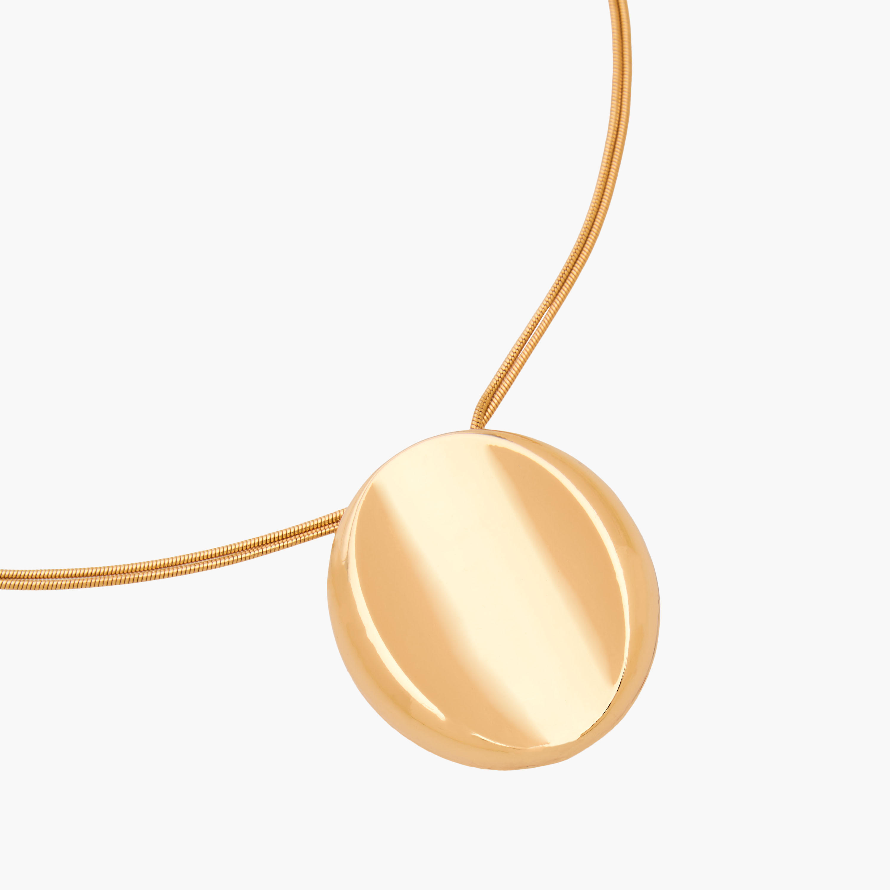 قلادة معدنية بدلاية-women-watchesandjewellery-jewellery-necklacesandpendants-image-1