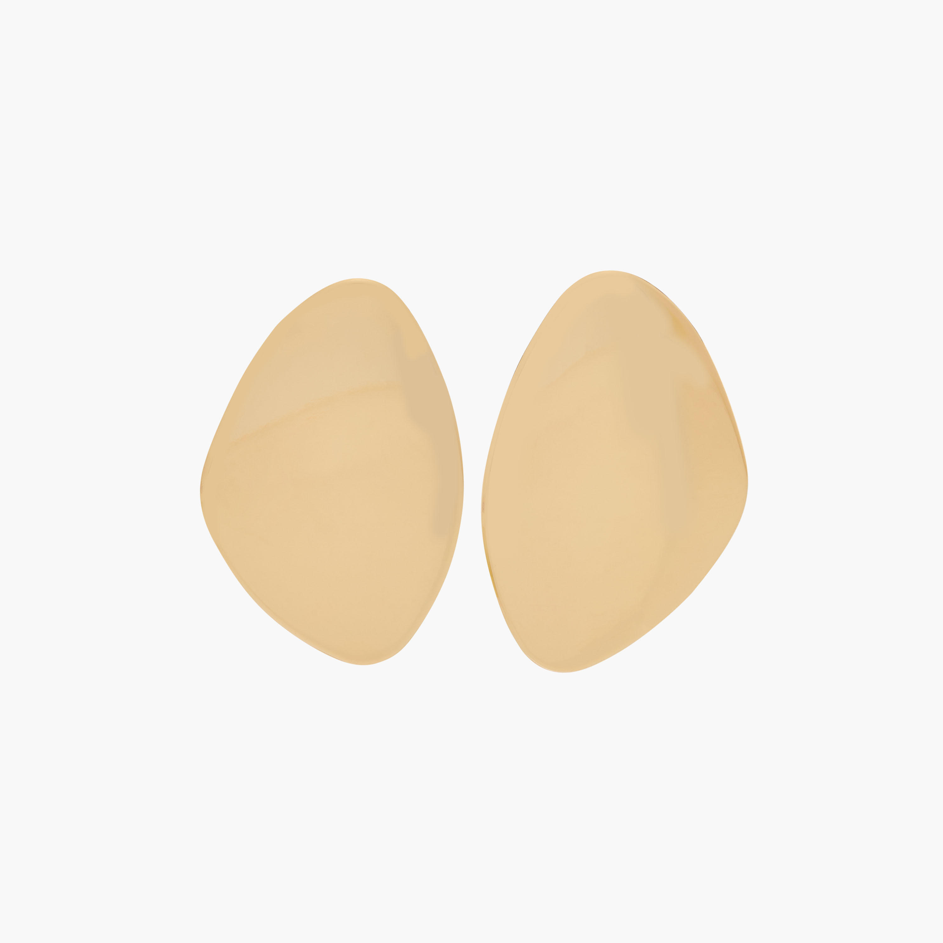 Gold Tone Stud Earrings with Pushback Closure-women-watchesandjewellery-jewellery-earrings-image-1