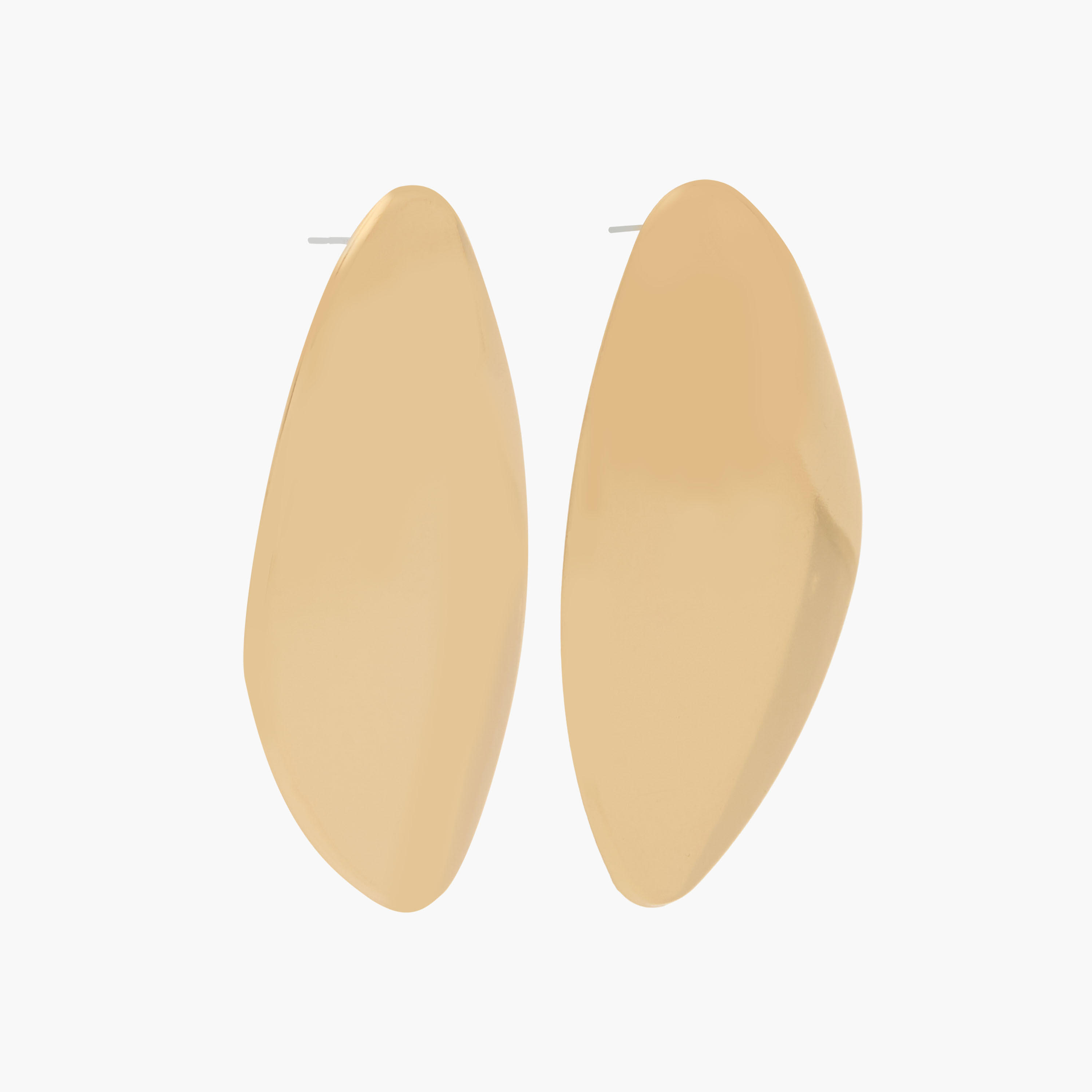 Gold Tone Stud Earrings with Pushback Closure-women-watchesandjewellery-jewellery-earrings-image-3