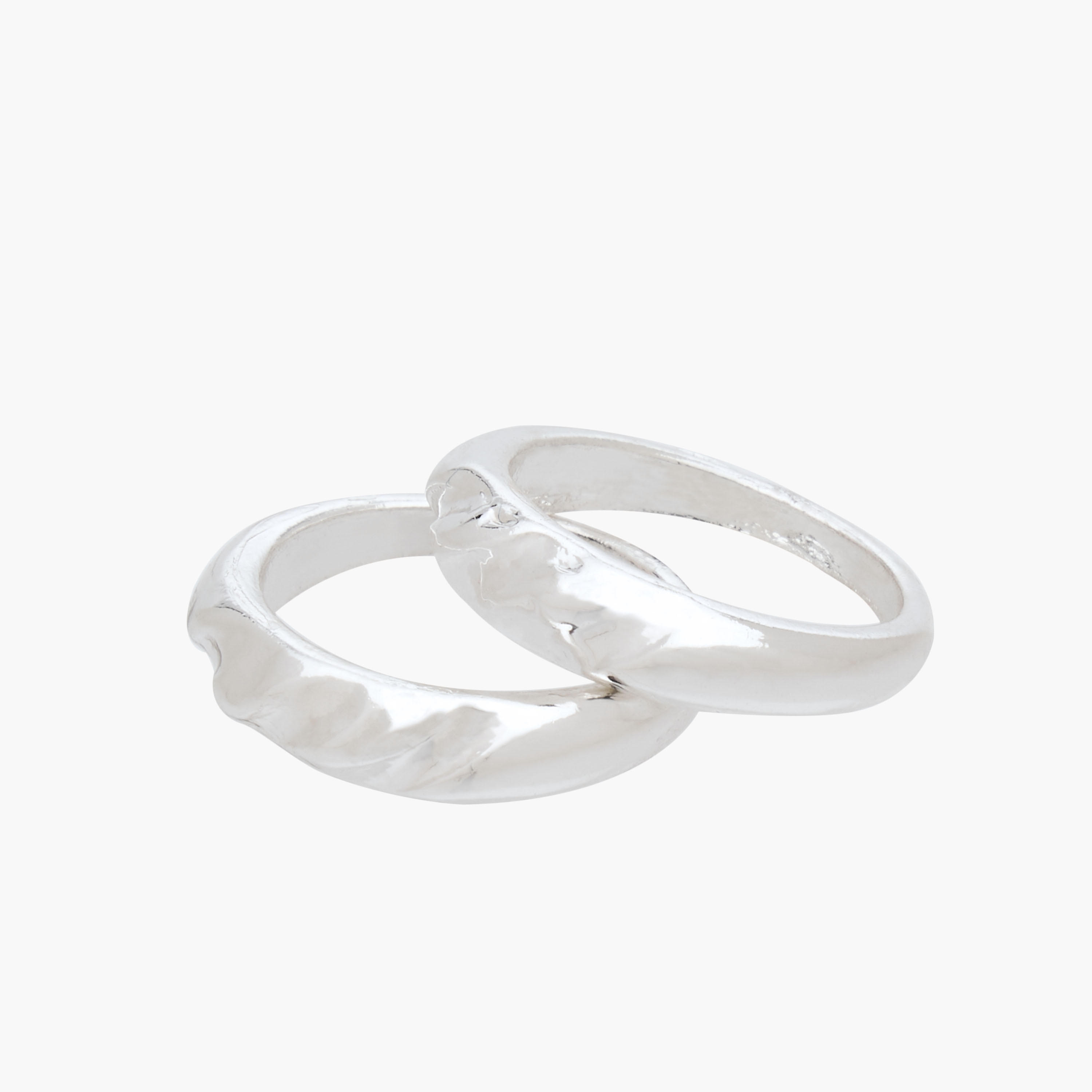 Pack of 6 Silver Tone Ring with Texture-women-watchesandjewellery-jewellery-rings-image-4