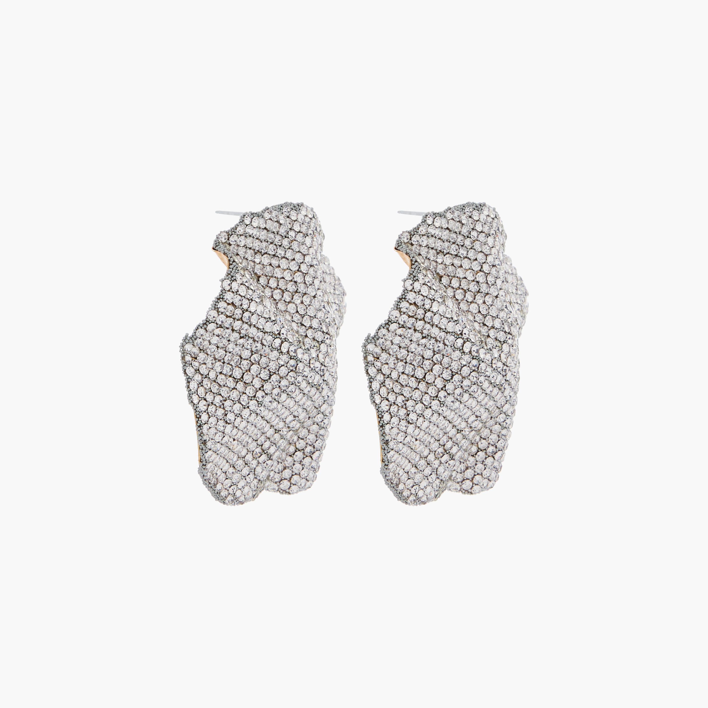 Stone Embellished Stud Earrings with Pushback Closure-women-watchesandjewellery-jewellery-earrings-image-3