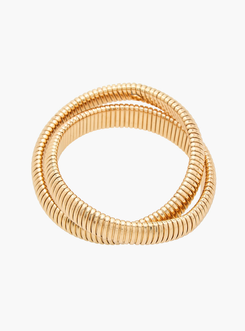 سوار معدن ملتف بارز الملمس-women-watchesandjewellery-jewellery-banglesandbracelets-image-3