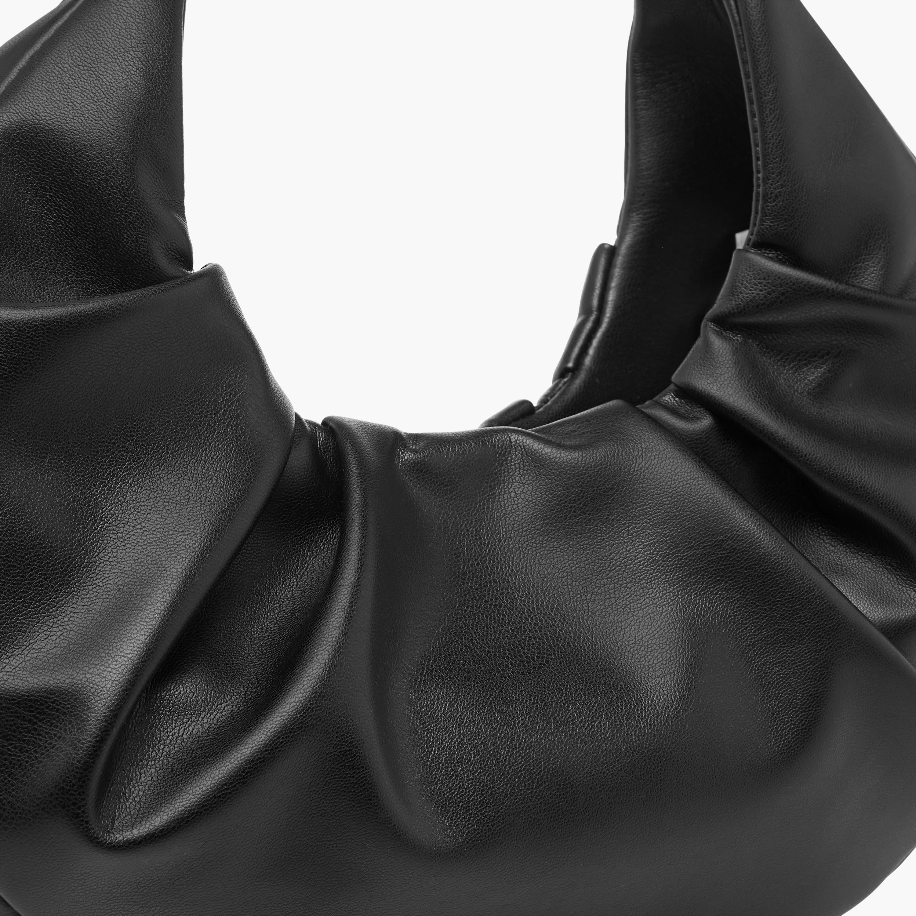 Ruched Hobo Bag with Adjustable Strap-women-bagsandwallets-handbags-image-5