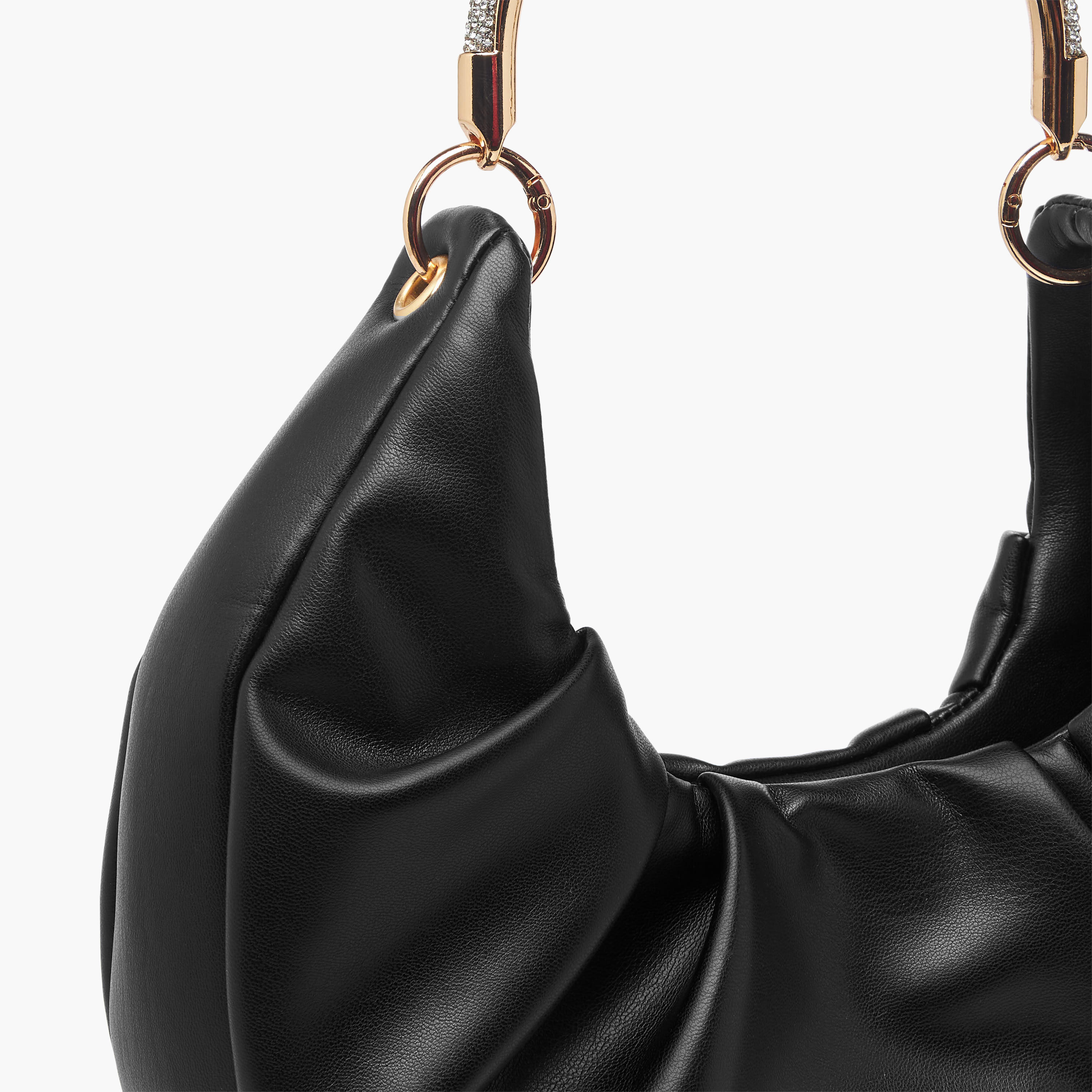 Ruched Hobo Bag with Adjustable Strap-women-bagsandwallets-handbags-image-6