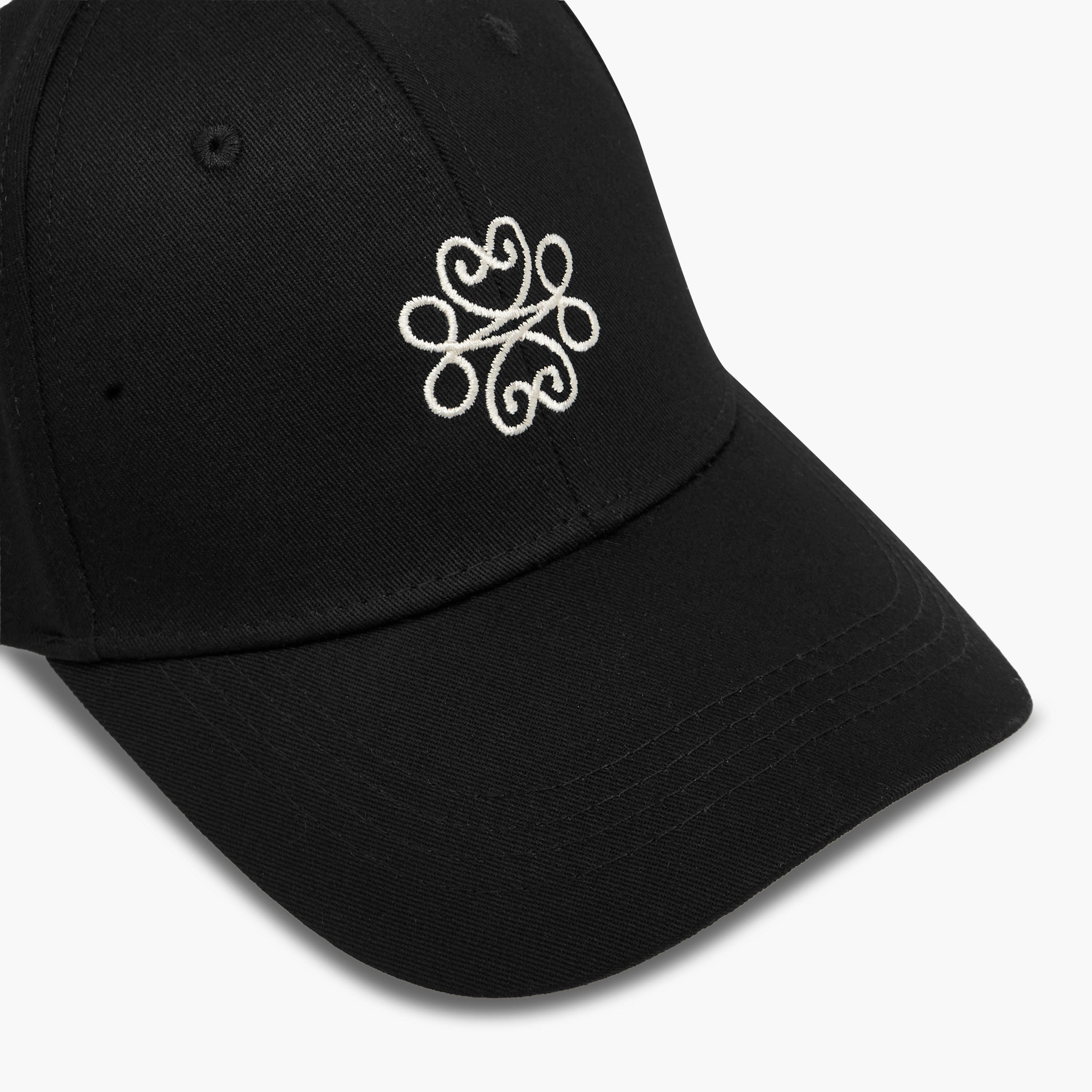 Embroidered Cap with Buckled Strap Closure-women-clothingaccessories-capsandhats-image-6