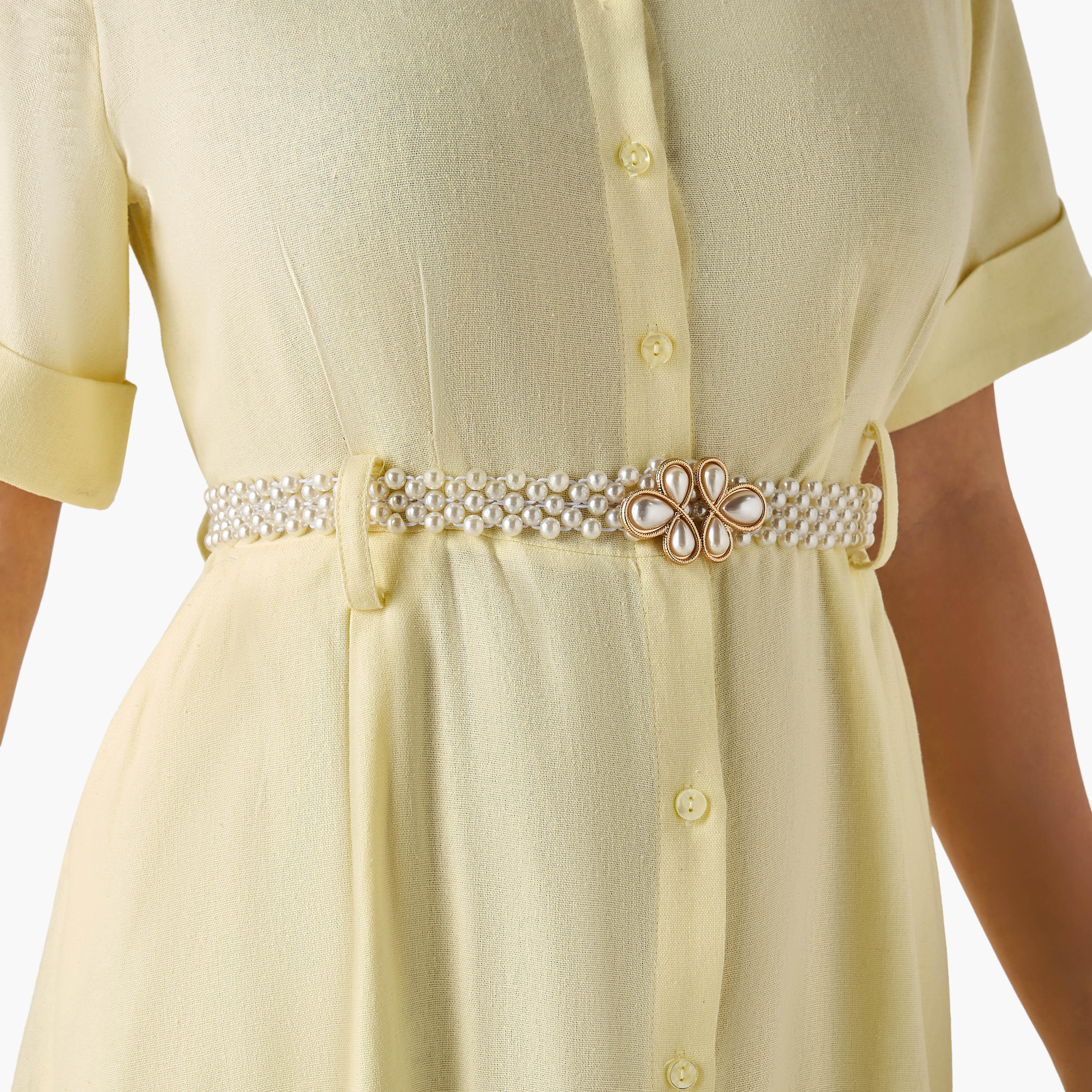 حزام خصر بزينة لؤلؤ وأزهار-women-clothingaccessories-belts-image-2