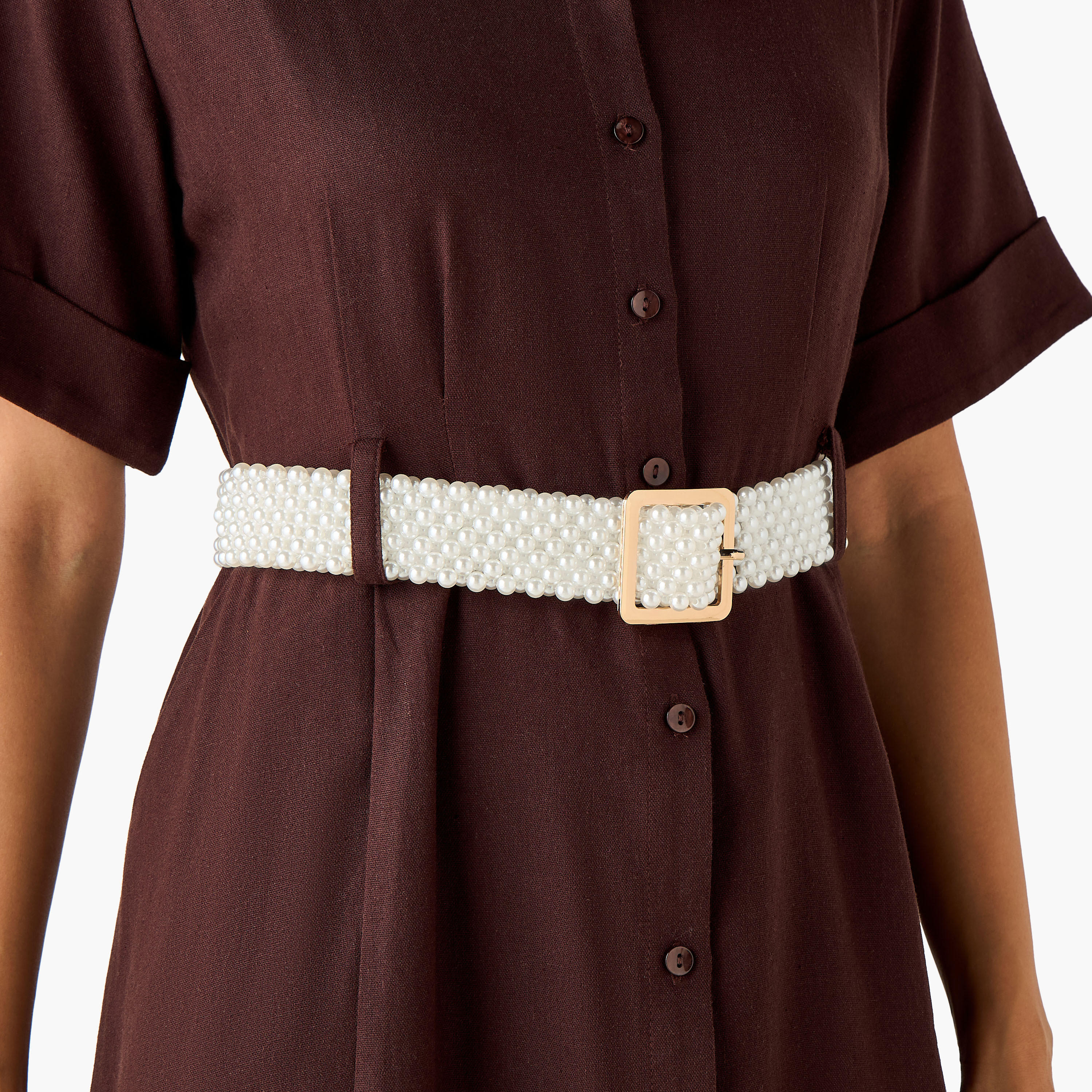 حزام مزين باللؤلؤ بإبزيم دبوس للإغلاق-women-clothingaccessories-belts-image-2