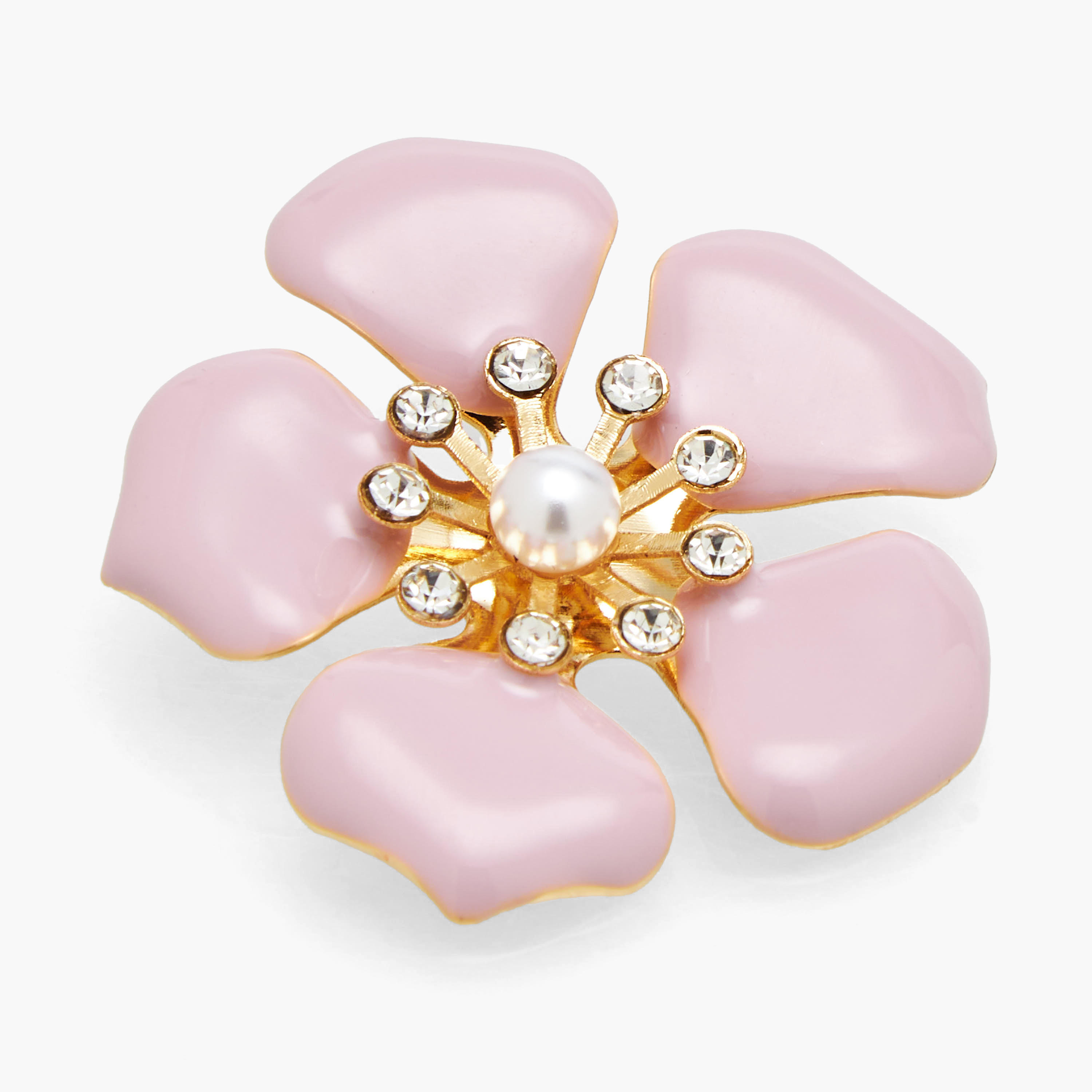 طقم أقراط زهرية زوجين بمكبس إغلاق خلفي-women-watchesandjewellery-jewellery-earrings-image-5