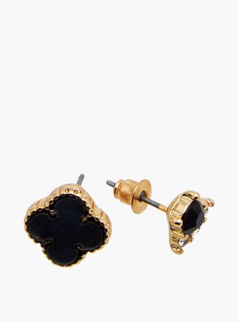 طقم أقراط ذهبية مزينة 12 زوجًا بمكبس إغلاق خلفي-women-watchesandjewellery-jewellery-earrings-image-5