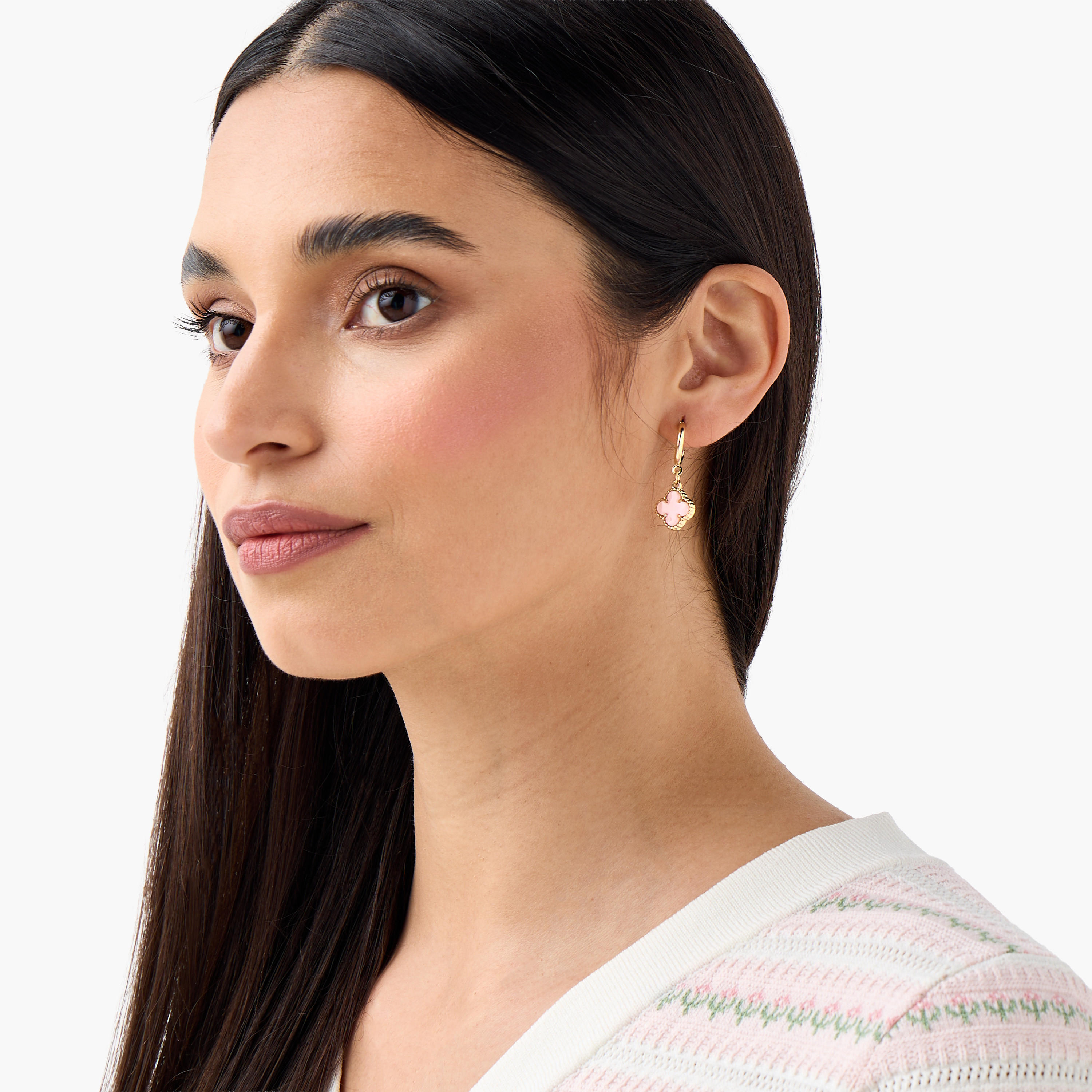 Pack of 12 Embellished Gold Finish Earrings with Pushback Closure-women-watchesandjewellery-jewellery-earrings-image-2