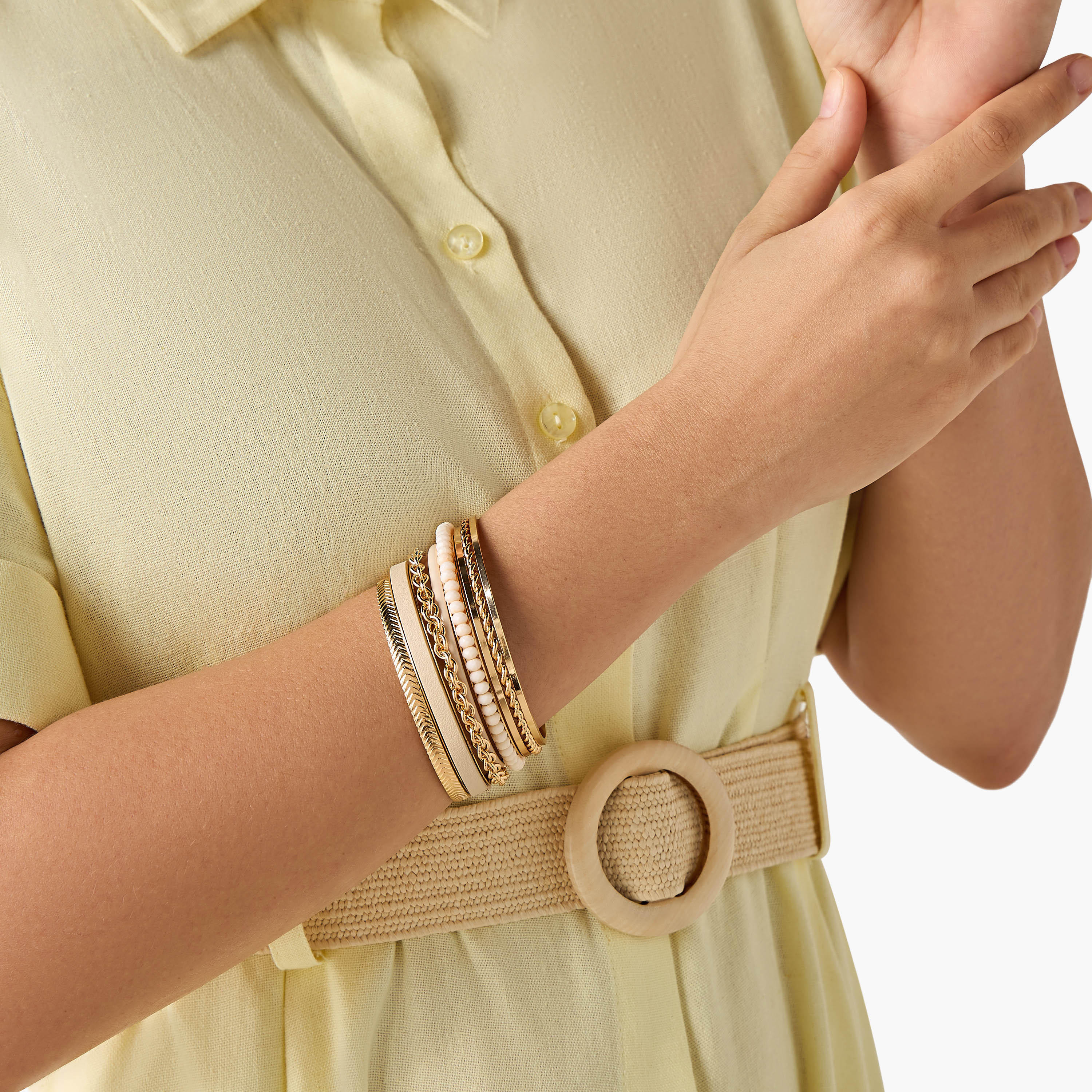 Pack of 8 Metallic Finish Bangle-women-watchesandjewellery-jewellery-banglesandbracelets-image-2
