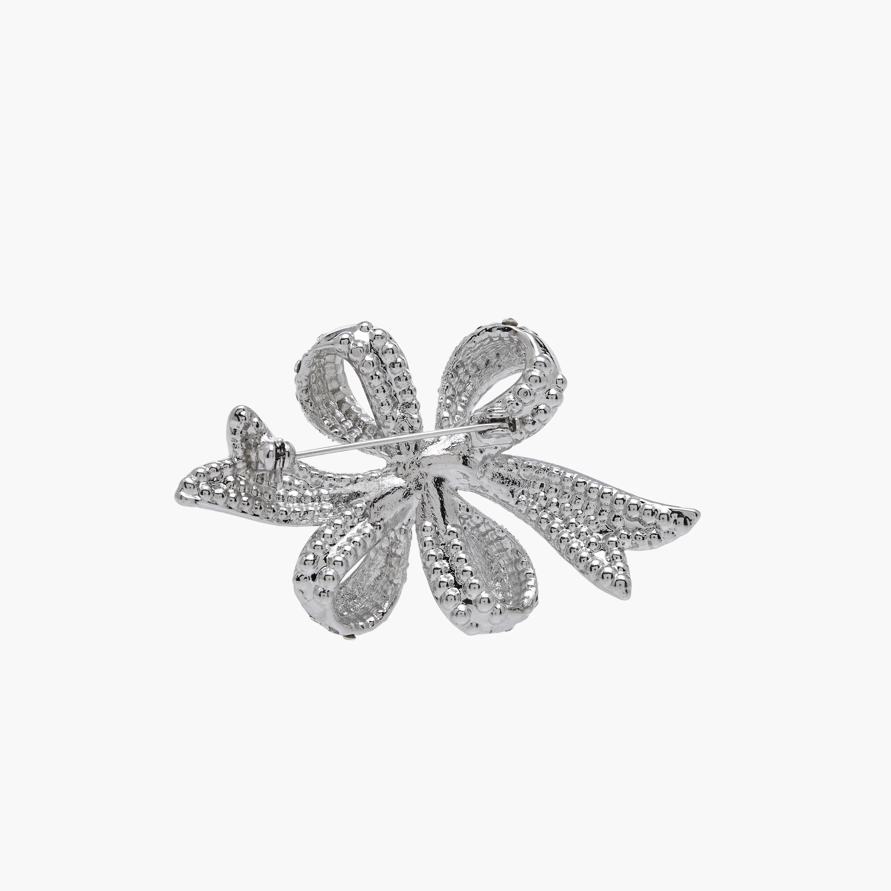 Pearl Embellished Metallic Brooch-women-clothingaccessories-novelties-image-3