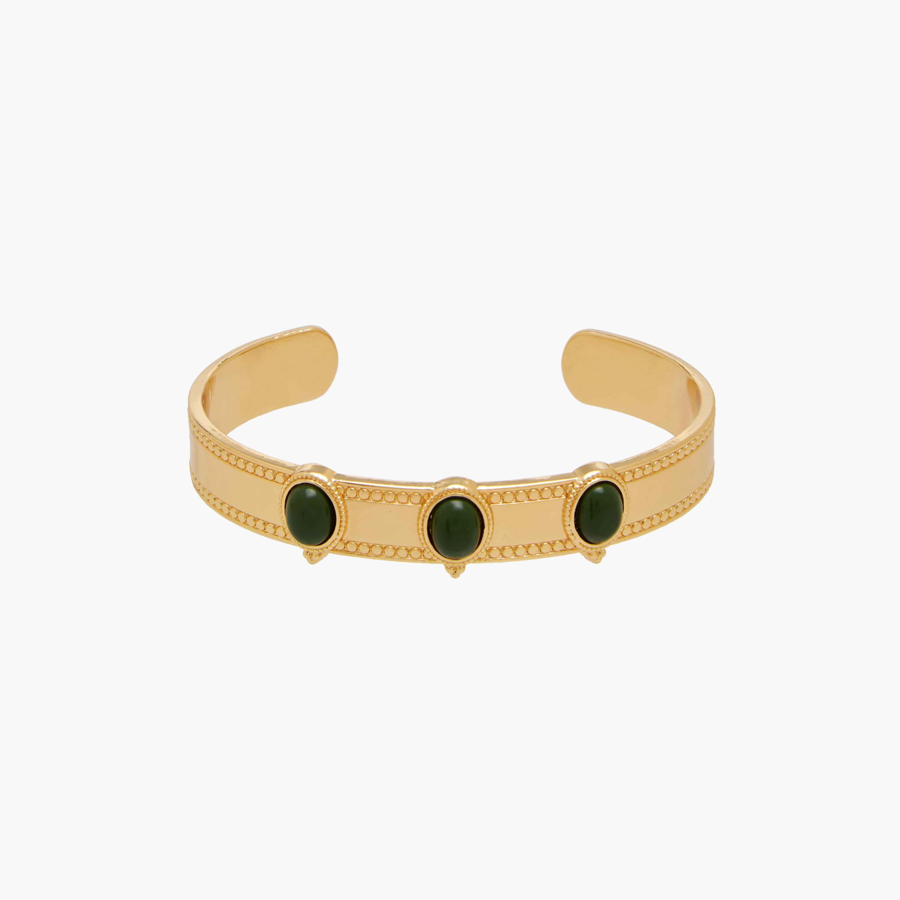 سوار مزين بتشطيب ذهبي - طقم من قطعتين-women-watchesandjewellery-jewellery-banglesandbracelets-image-3