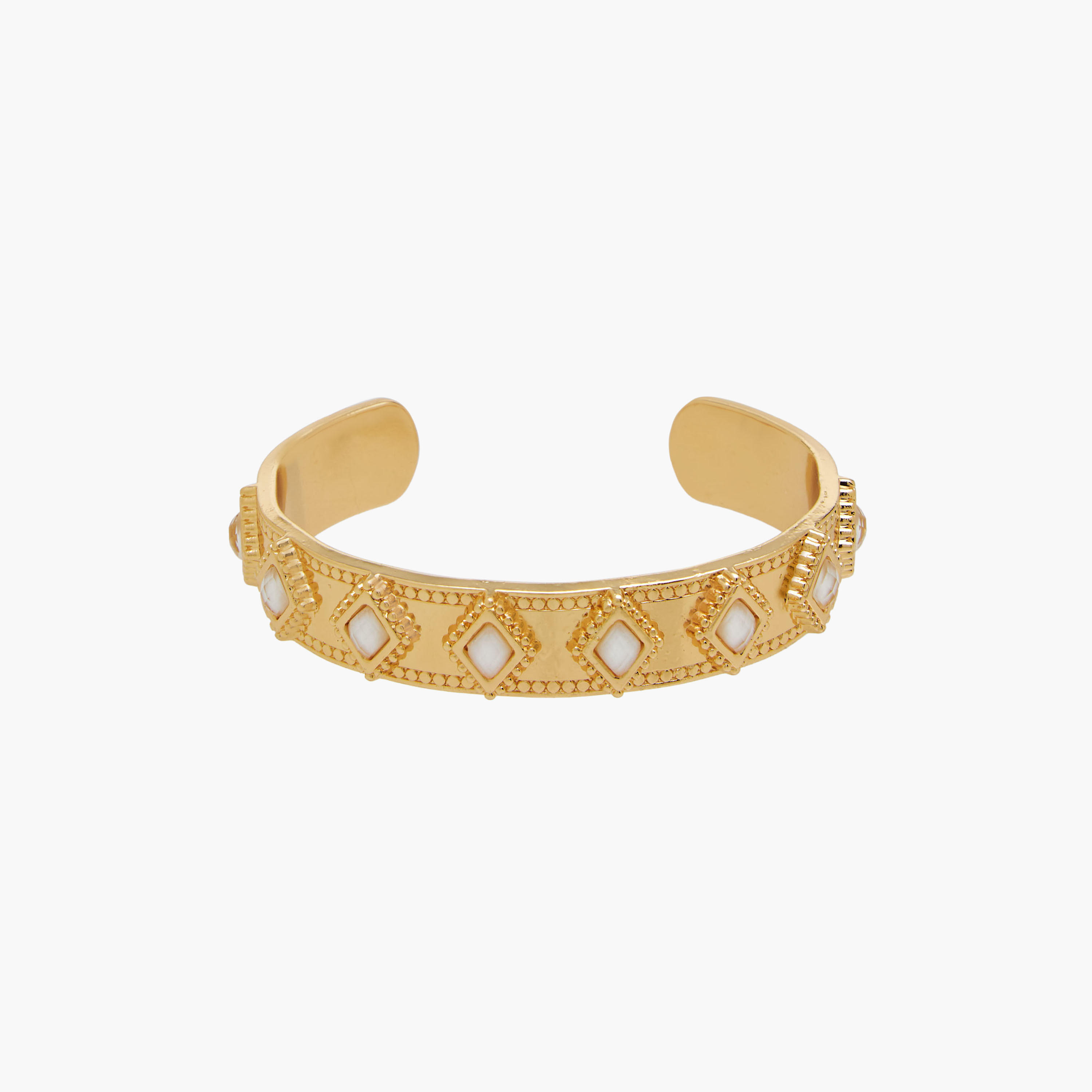سوار مزين بتشطيب ذهبي - طقم من قطعتين-women-watchesandjewellery-jewellery-banglesandbracelets-image-4