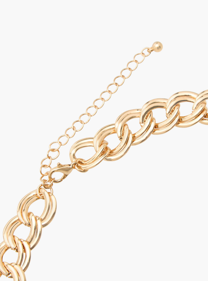 عقد ميتاليك بتصميم سلسلة-women-watchesandjewellery-jewellery-necklacesandpendants-image-4