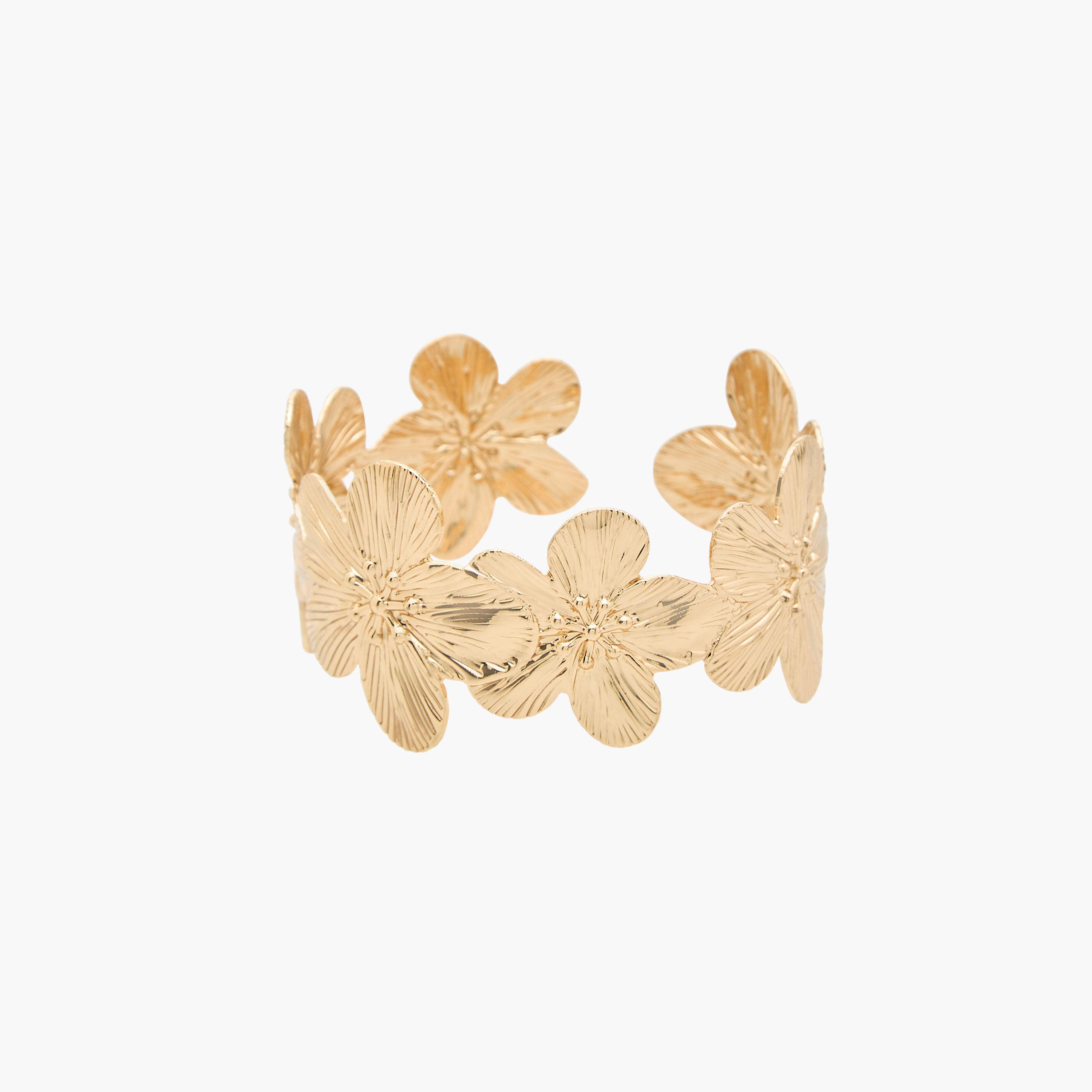 سوار زهري بتشطيب ذهبي-women-watchesandjewellery-jewellery-banglesandbracelets-image-1