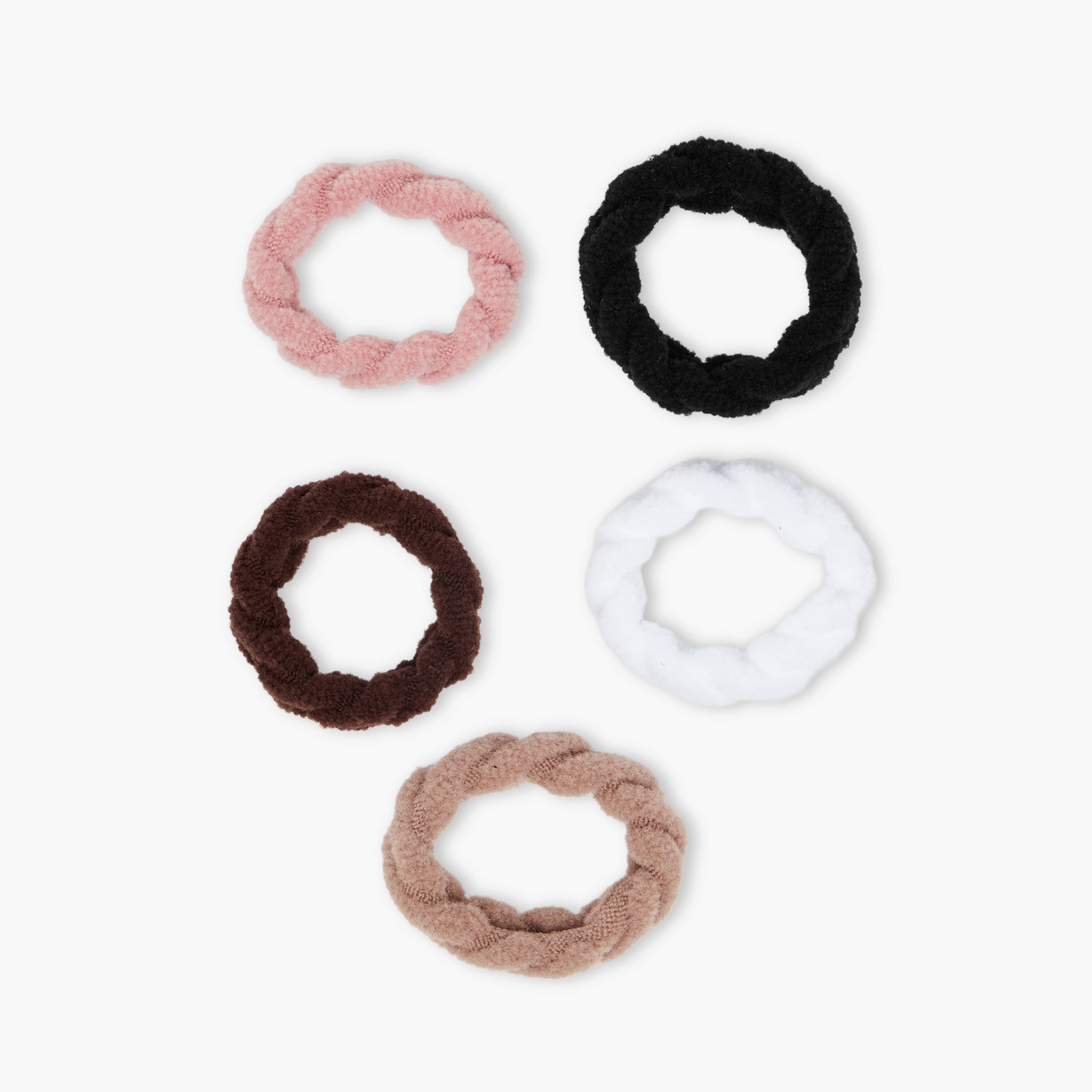 طقم ربطات شعر سكرانشي إيلاستان - عبوة من 10 قطع-women-hairaccessories-scrunchies-image-2
