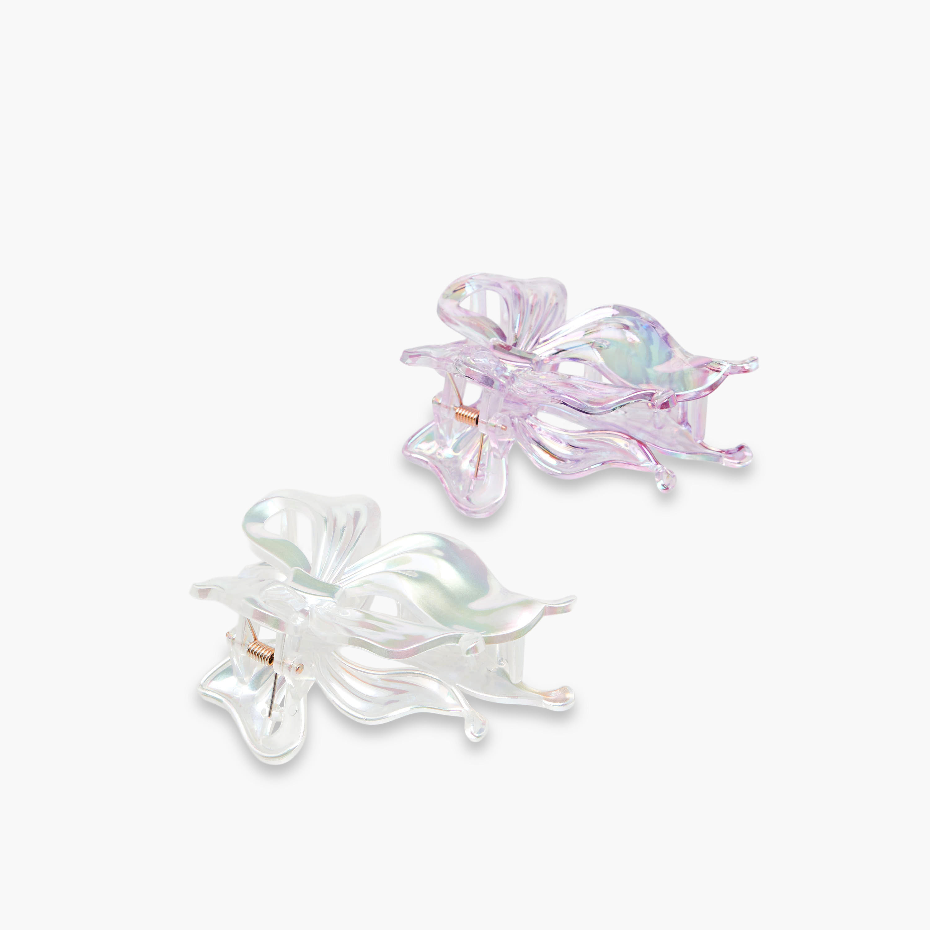 Pack of 2 - Bow Shaped Hair Clamp-women-hairaccessories-clamps-image-5