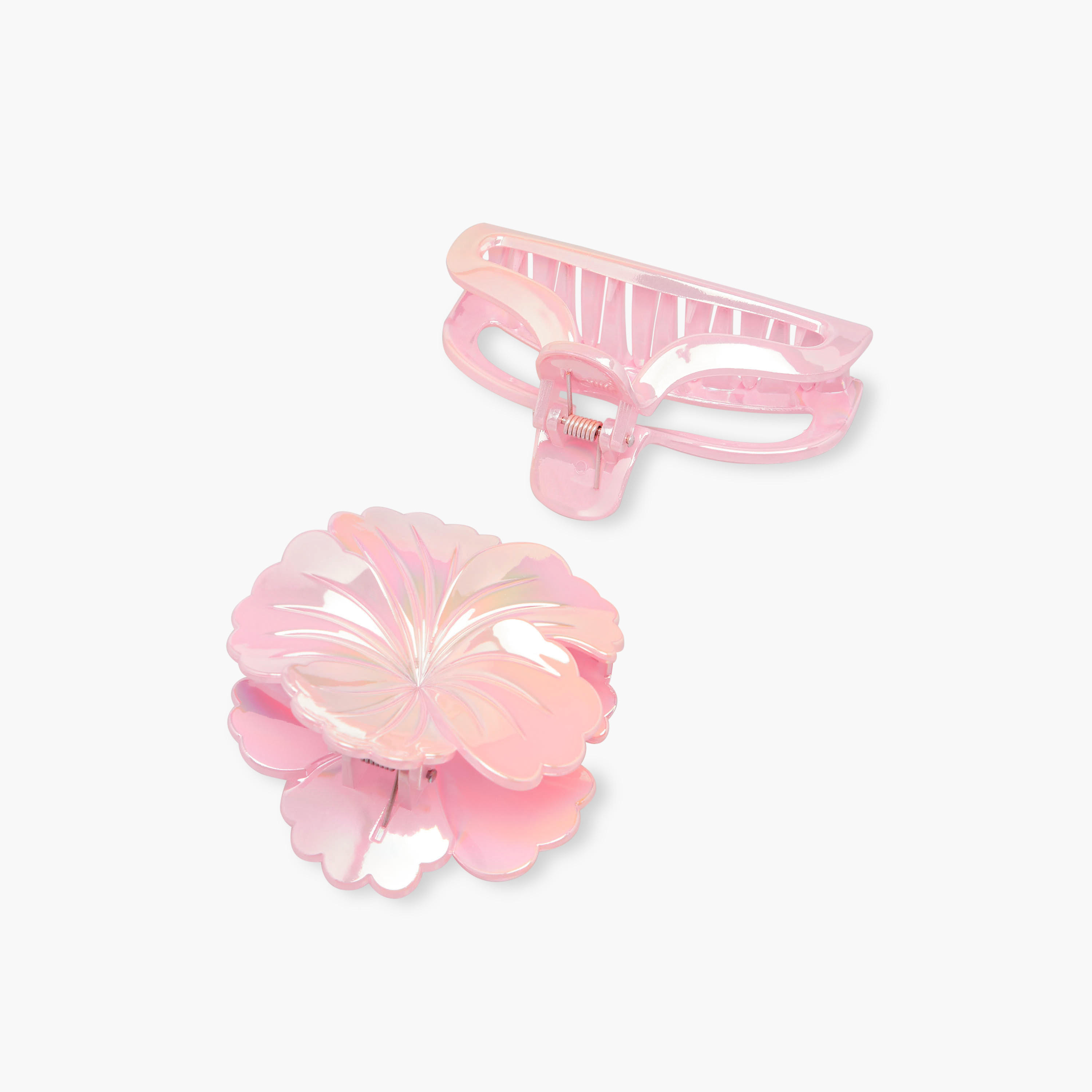 طقم مشابك شعر بتصاميم متنوعة – عبوة من قطعتين-women-hairaccessories-clamps-image-2