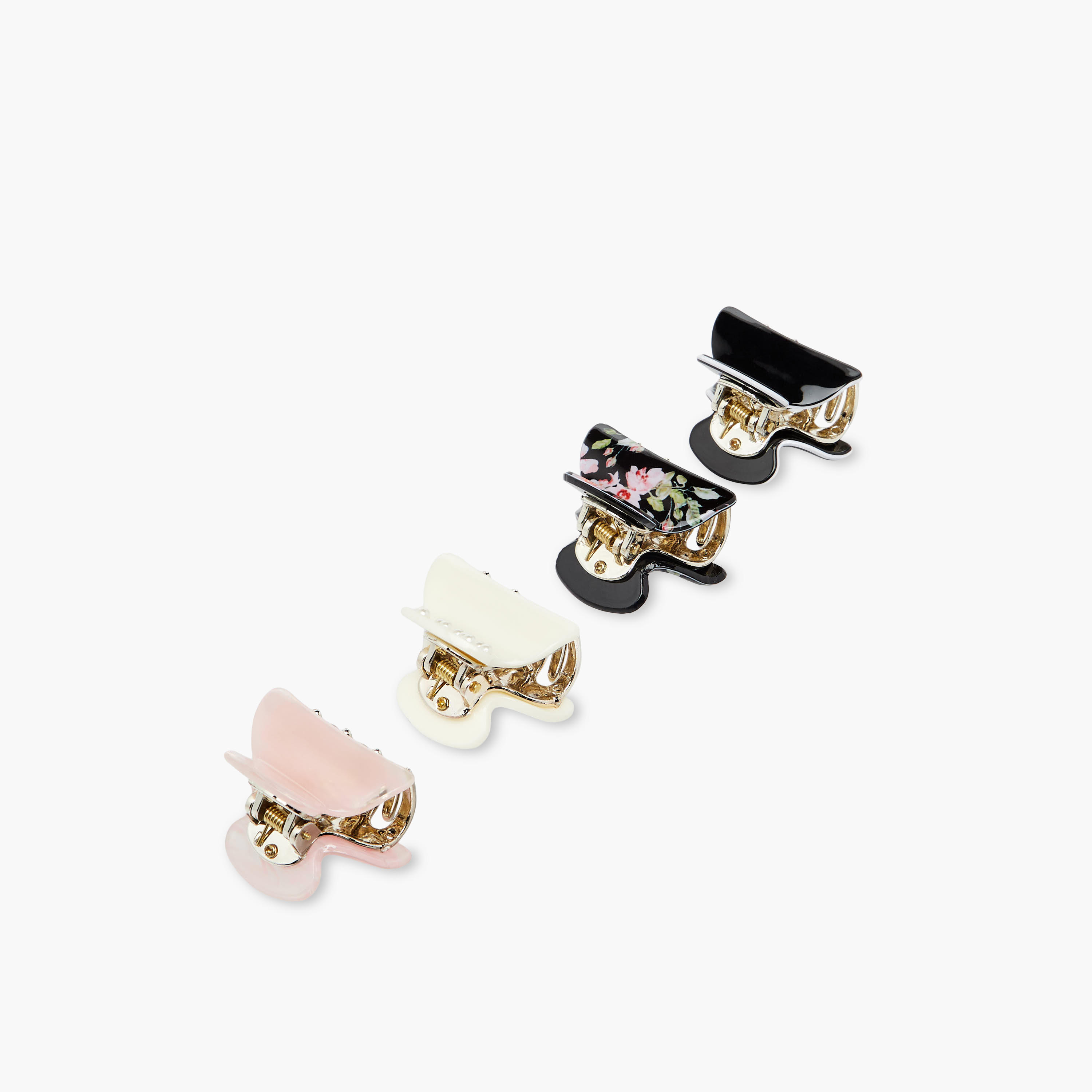 Pack of 4 Hair Clamp with Assorted Design-women-hairaccessories-clamps-image-5