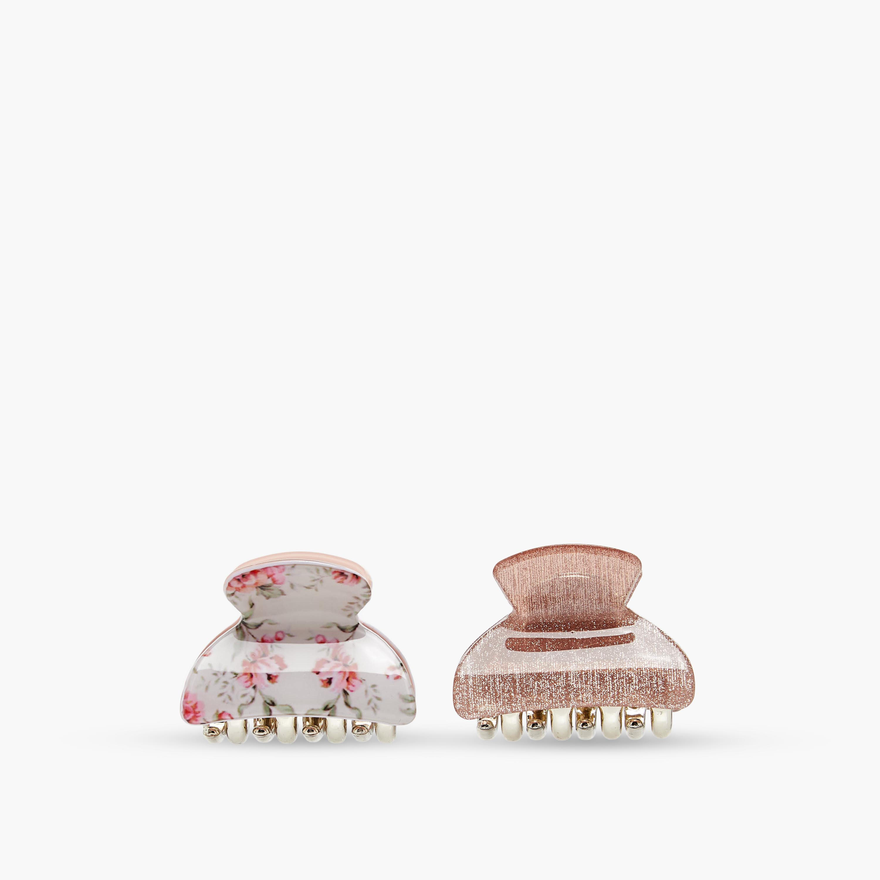 Pack of 4 Hair Clamp with Assorted Design-women-hairaccessories-clamps-image-3