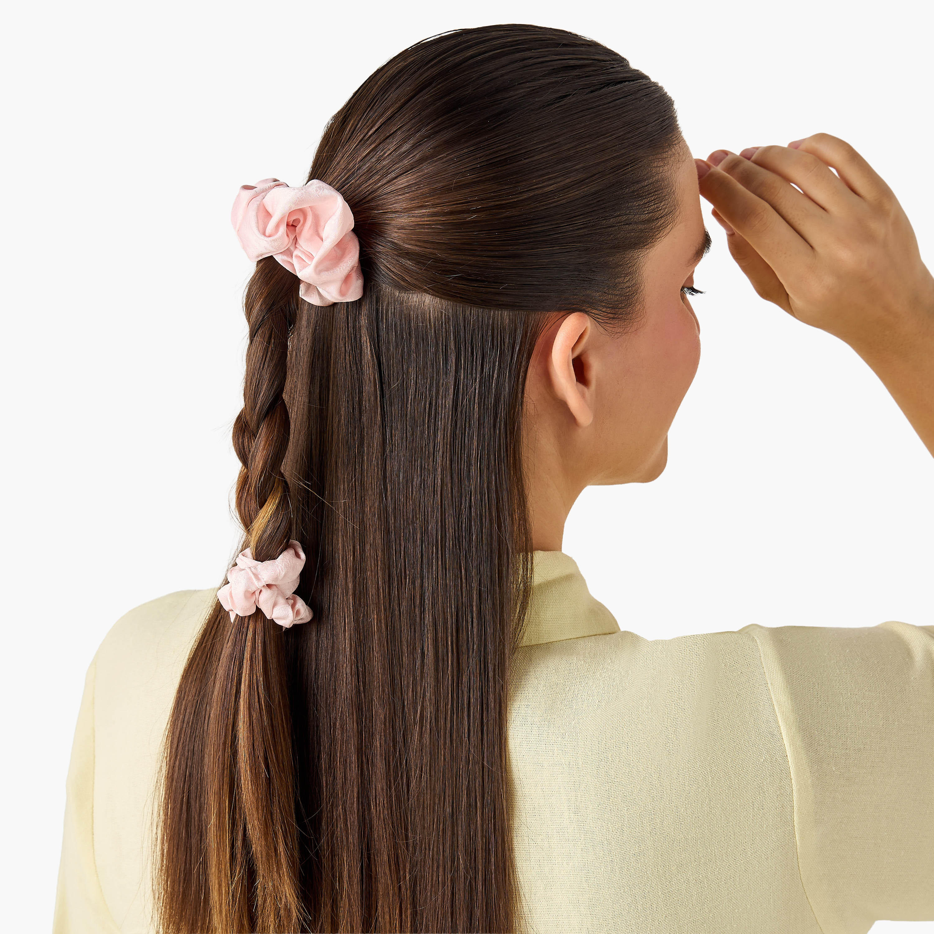 Pack of 6 - Hair Scrunchie-women-hairaccessories-scrunchies-image-2