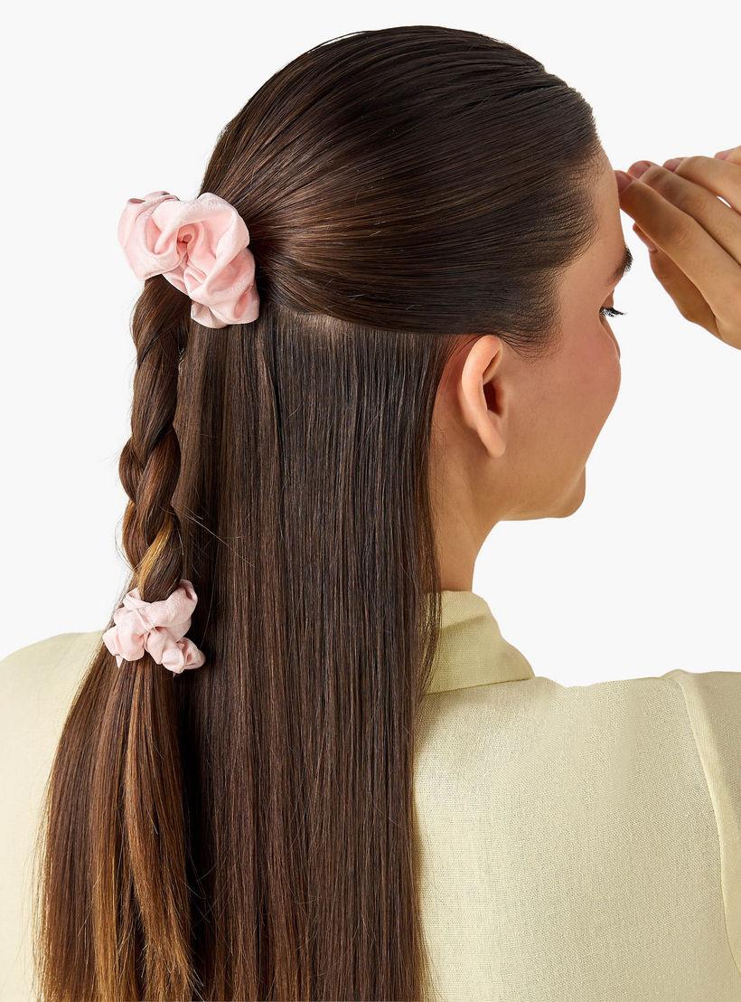 Pack of 6 - Hair Scrunchie-women-hairaccessories-scrunchies-image-2