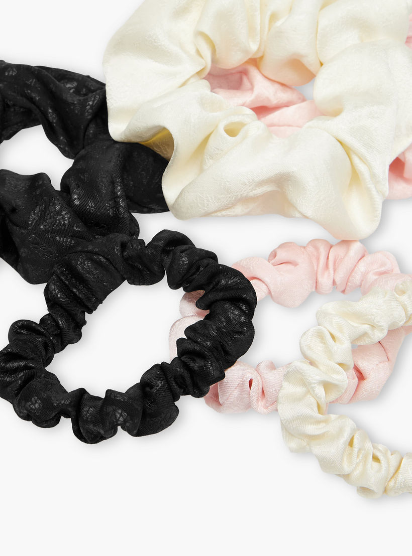 Pack of 6 - Hair Scrunchie-women-hairaccessories-scrunchies-image-5