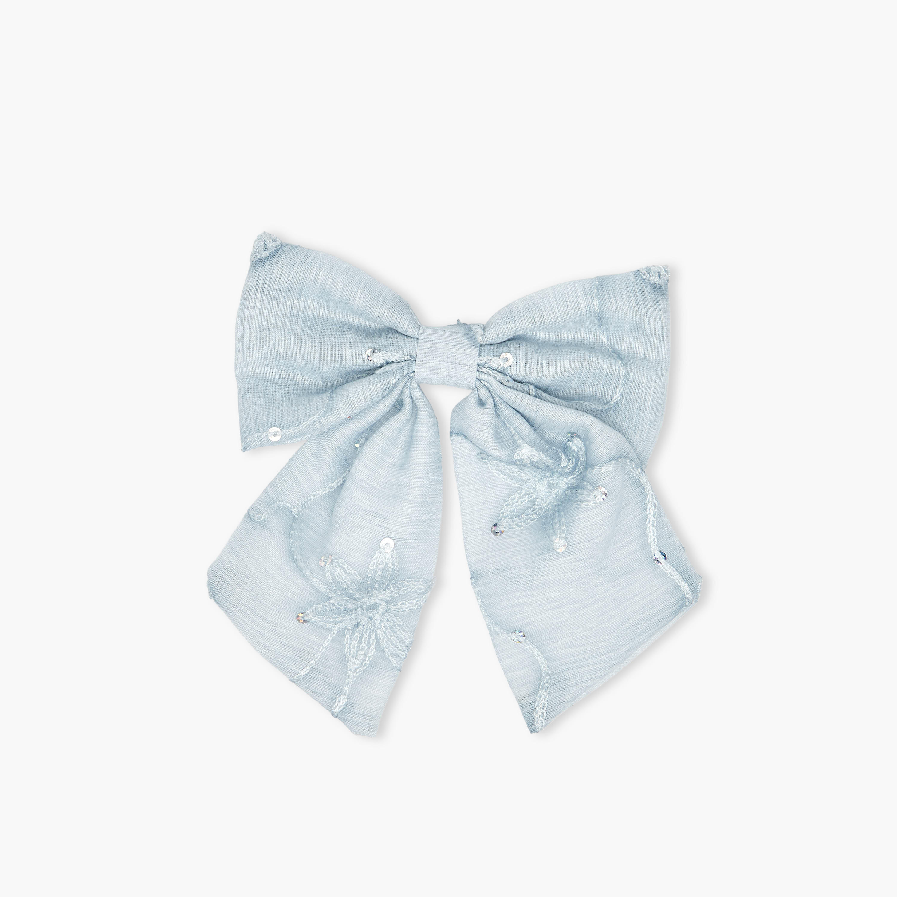 مشبك شعر بفيونكة وتطريز-women-hairaccessories-clips-image-1