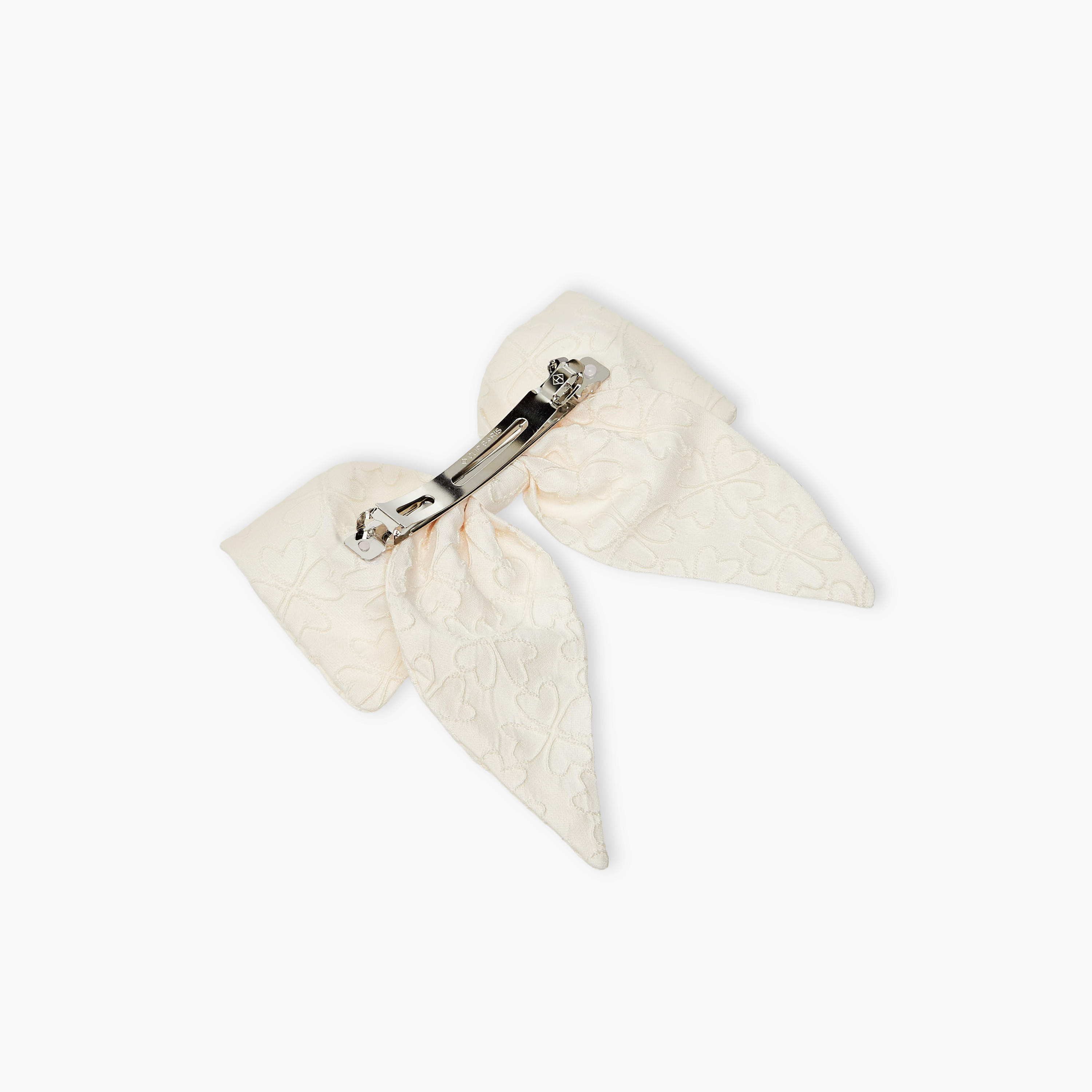 Satin Bow Barrette Hair Clip with Embroidery-women-hairaccessories-clips-image-4