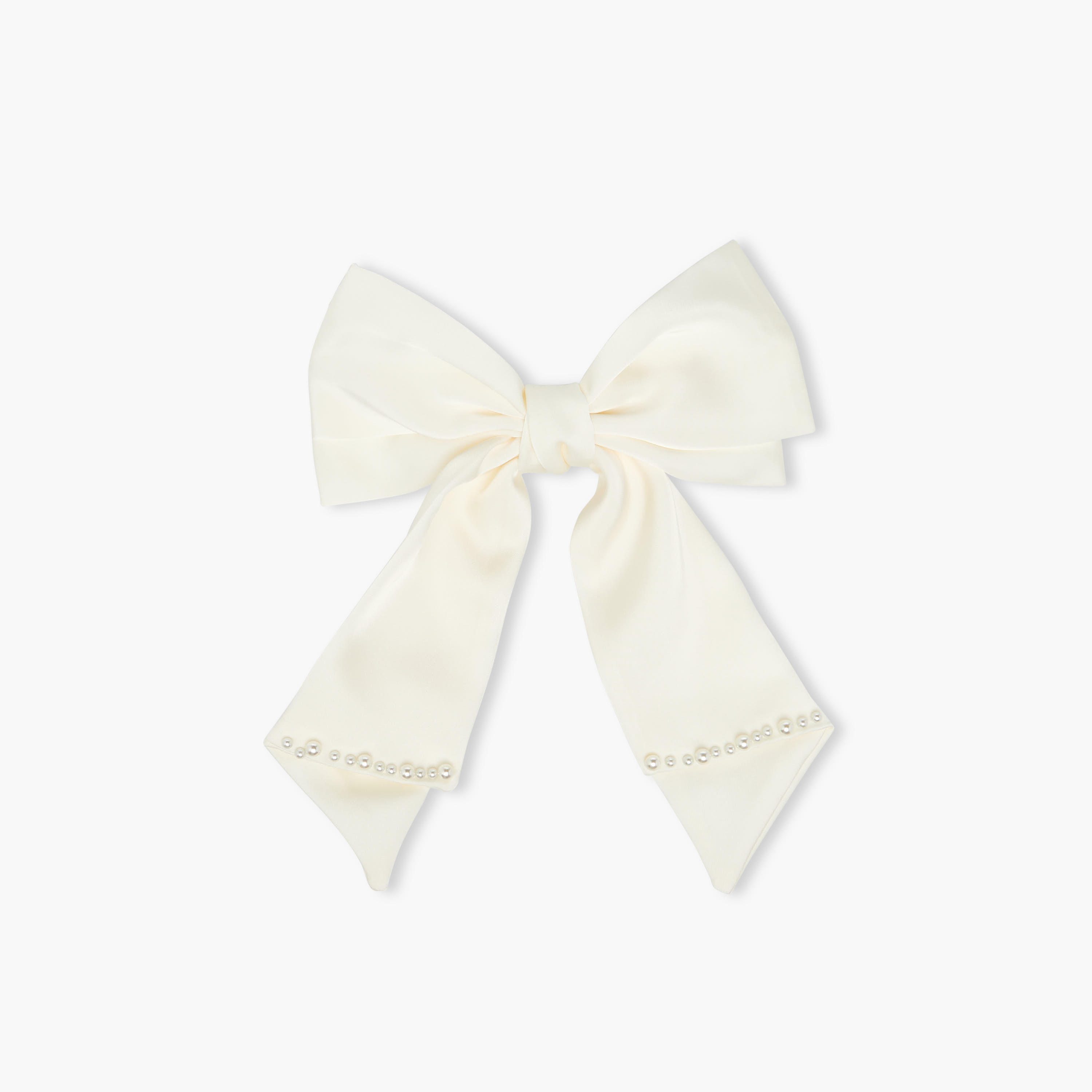 مشبك شعر بفيونكة ولؤلؤ-women-hairaccessories-clips-image-1