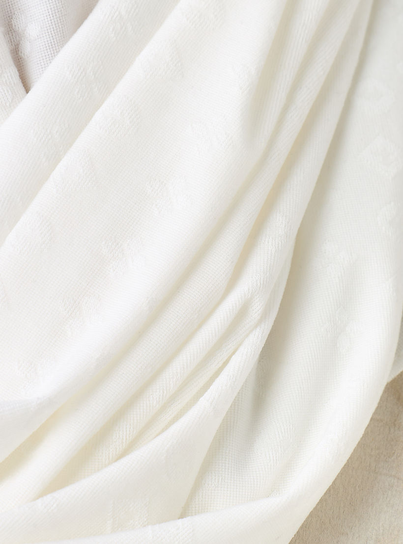 Hijab Jacquard Cream-women-winterwear-scarves-image-2