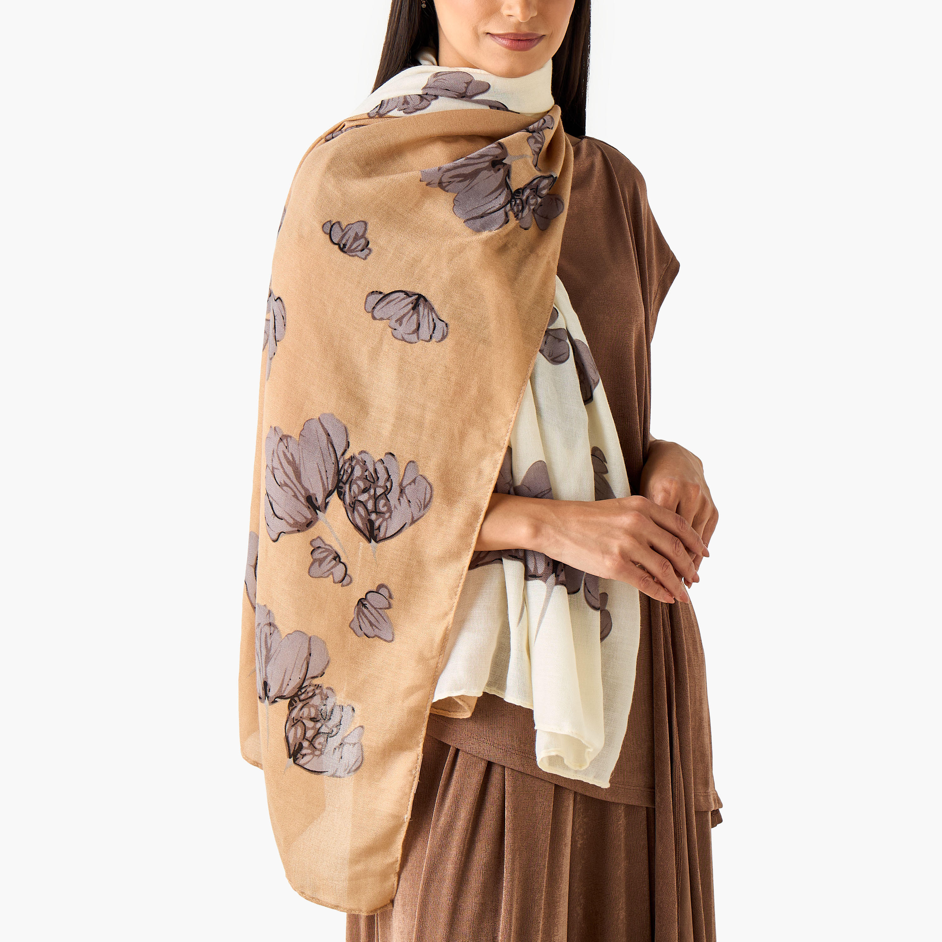 Scarf Floral Print-women-winterwear-scarves-image-2