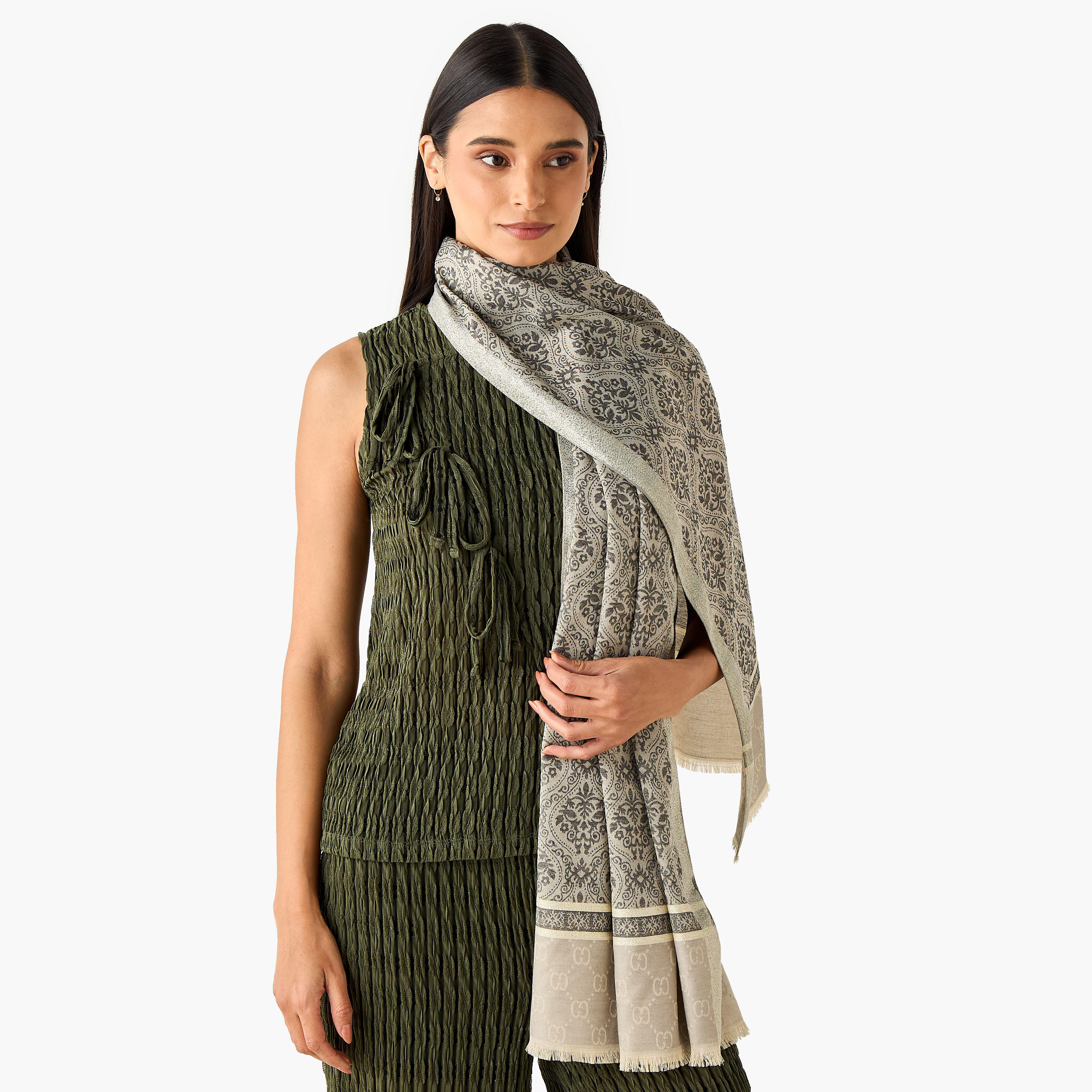Fringed Scarf Printed-women-winterwear-scarves-image-4
