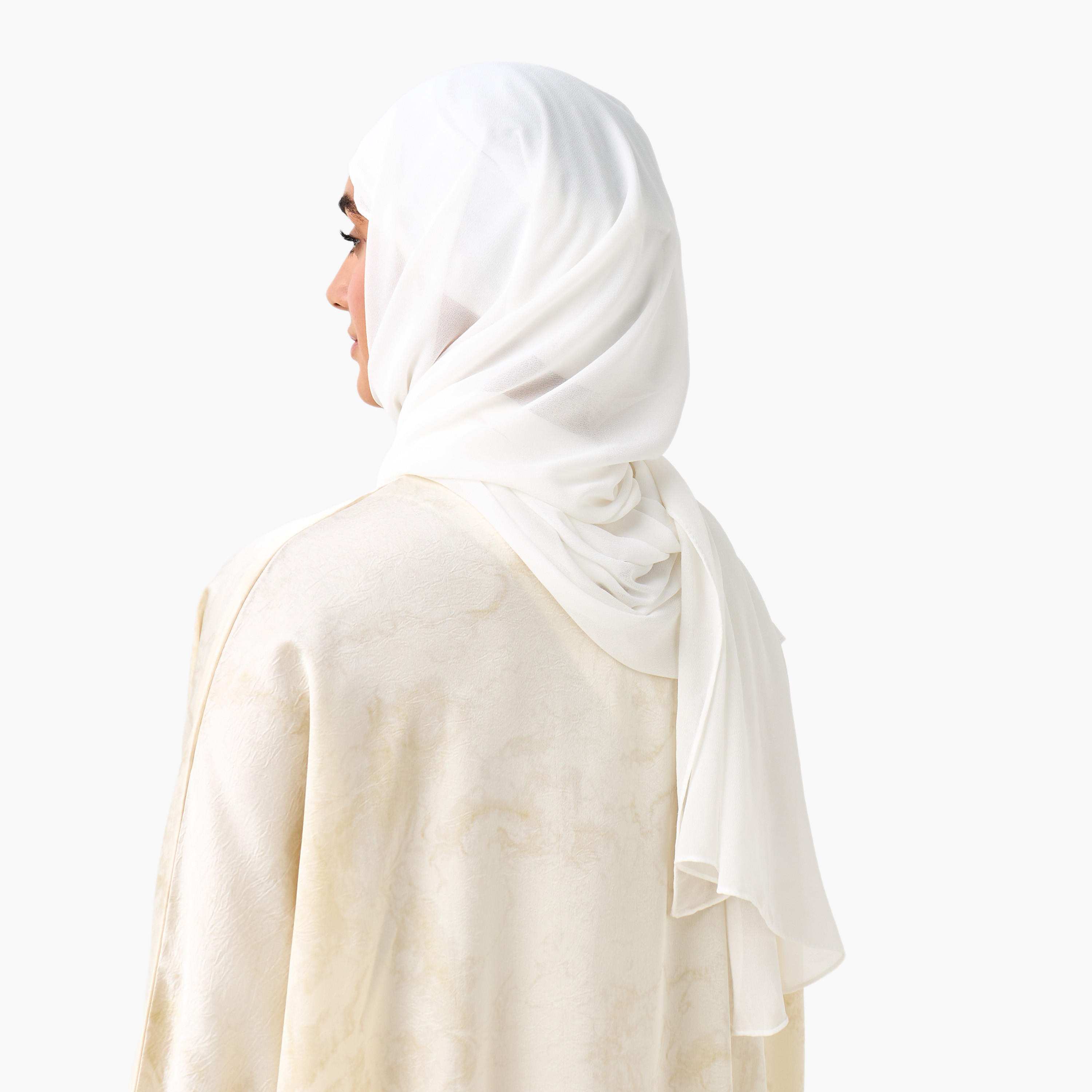 Hijab Textured Black-women-winterwear-scarves-image-4