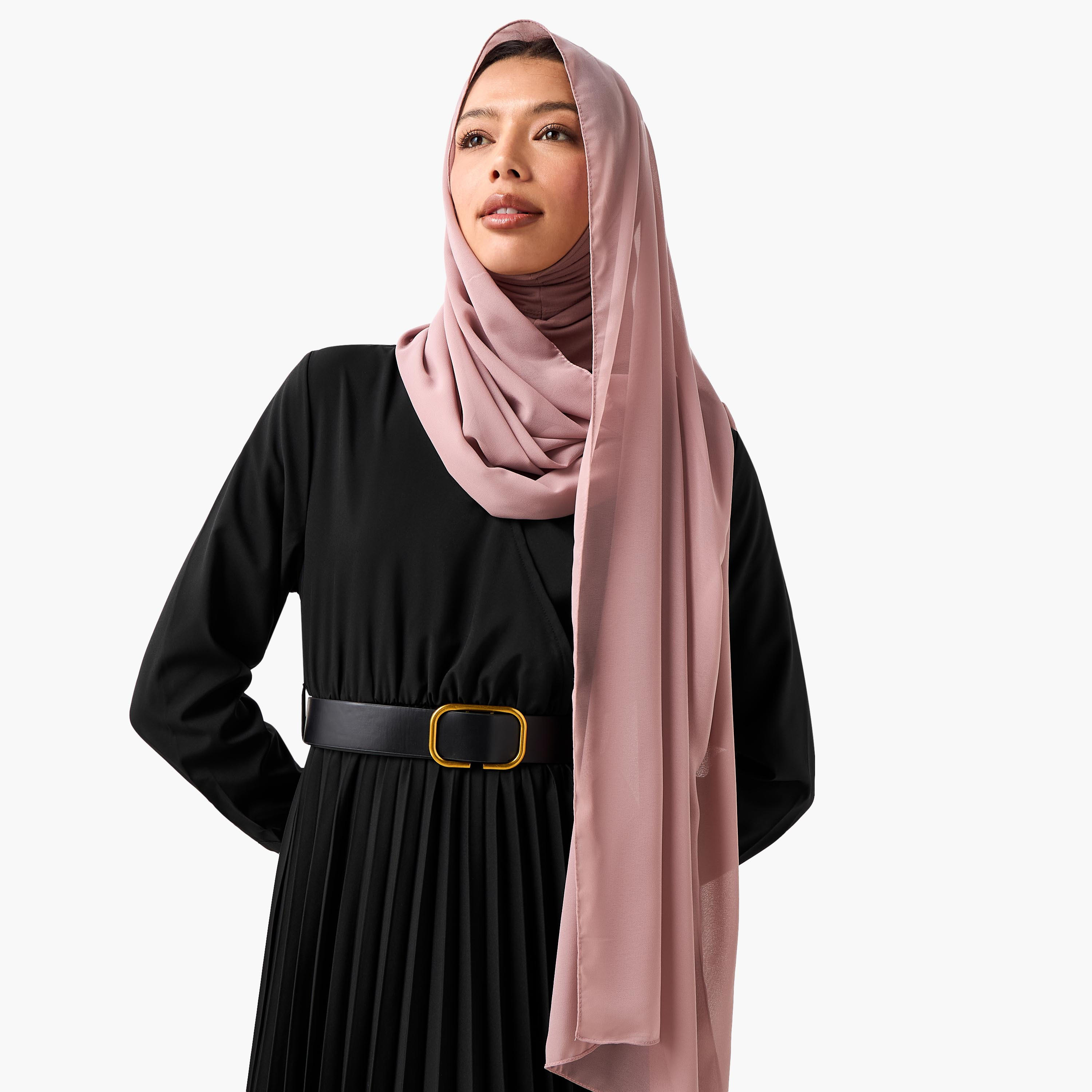 Scarf Instant Hijab Pink-women-winterwear-scarves-image-2