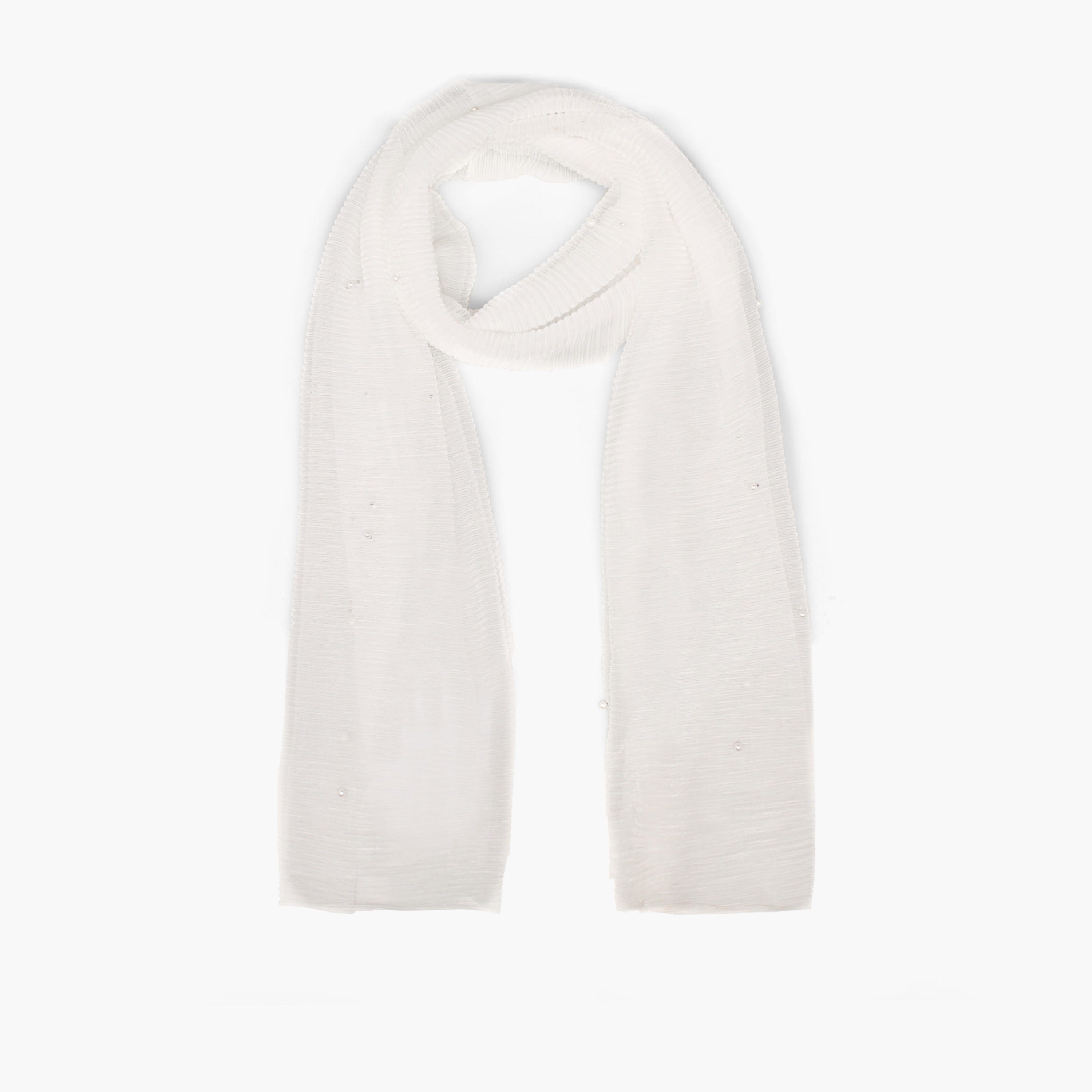 وشاح لوركس مزين باللؤلؤ-women-winterwear-scarves-image-4