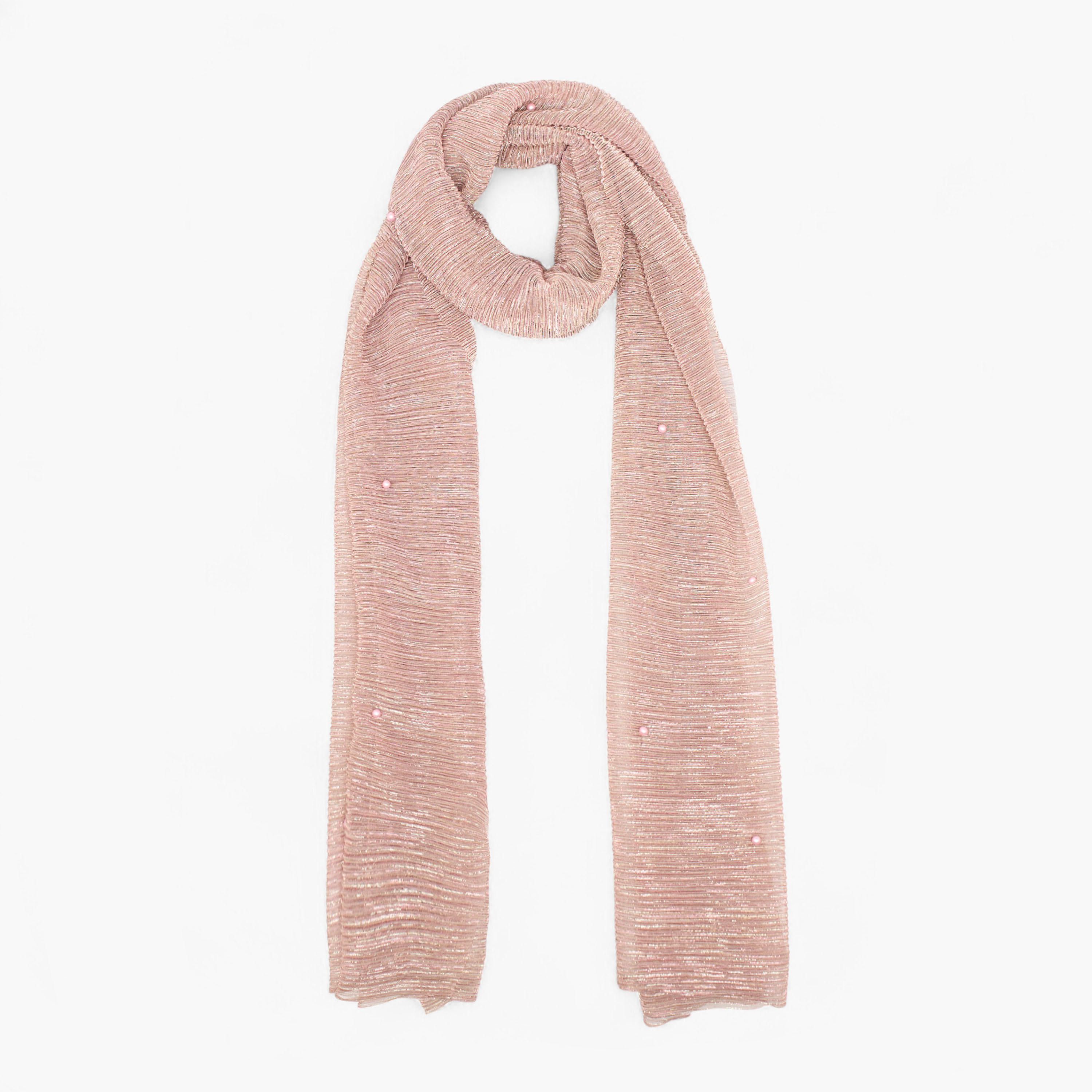 وشاح لوركس مزين باللؤلؤ-women-winterwear-scarves-image-4