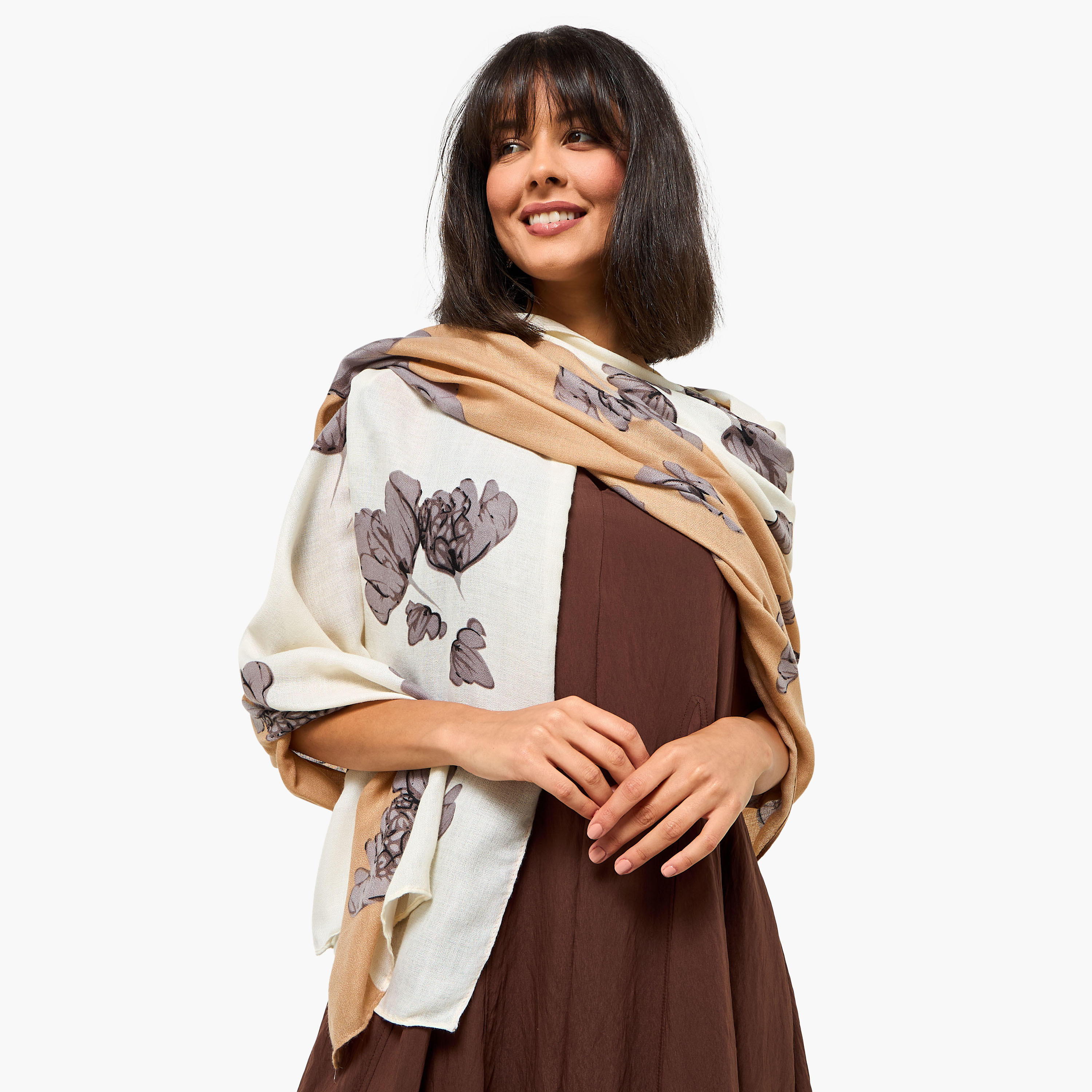 وشاح بطبعات وألوان متعددة-women-winterwear-scarves-image-4
