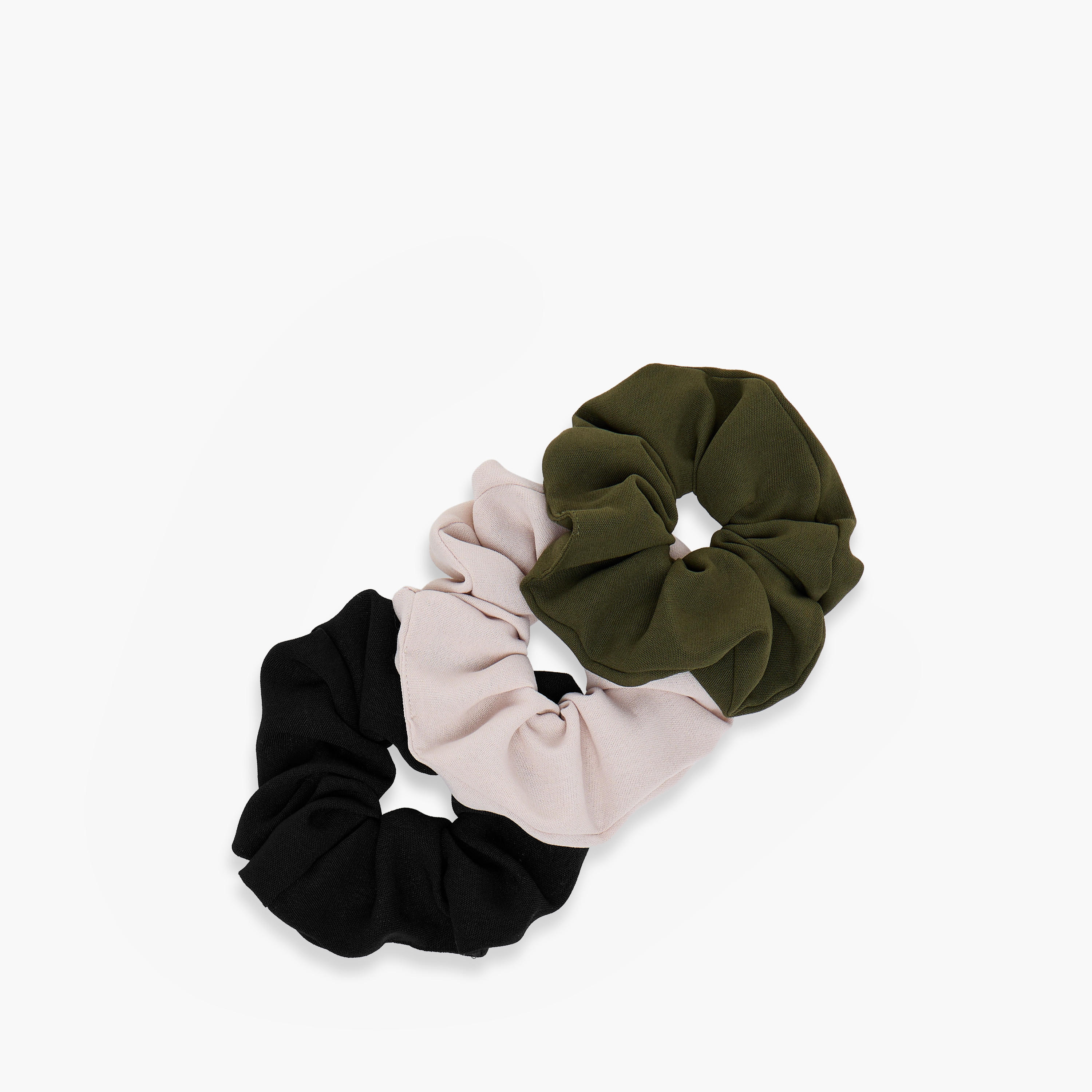 Pack of 3 Hair Scrunchie-women-hairaccessories-scrunchies-image-2