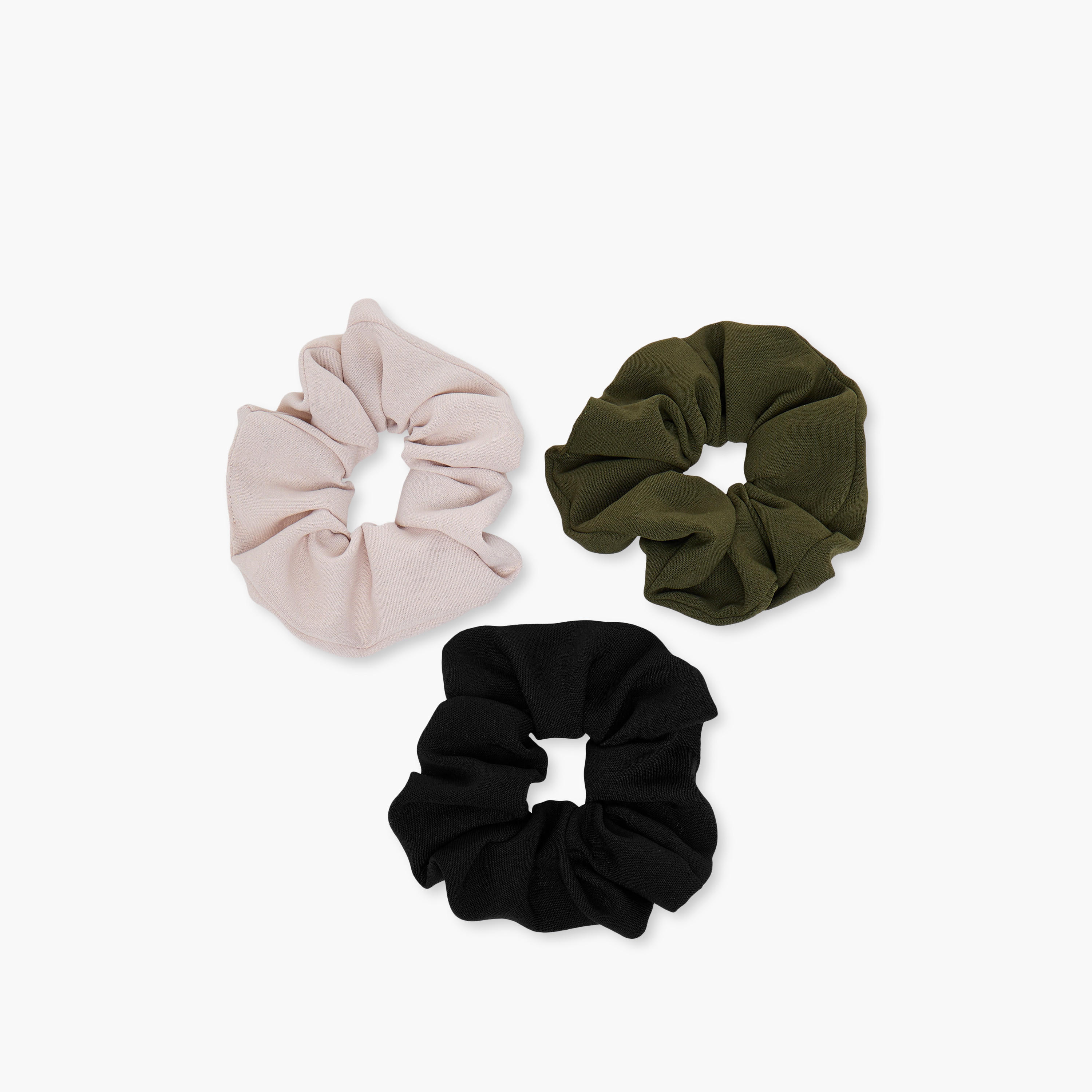 Pack of 3 Hair Scrunchie-women-hairaccessories-scrunchies-image-3