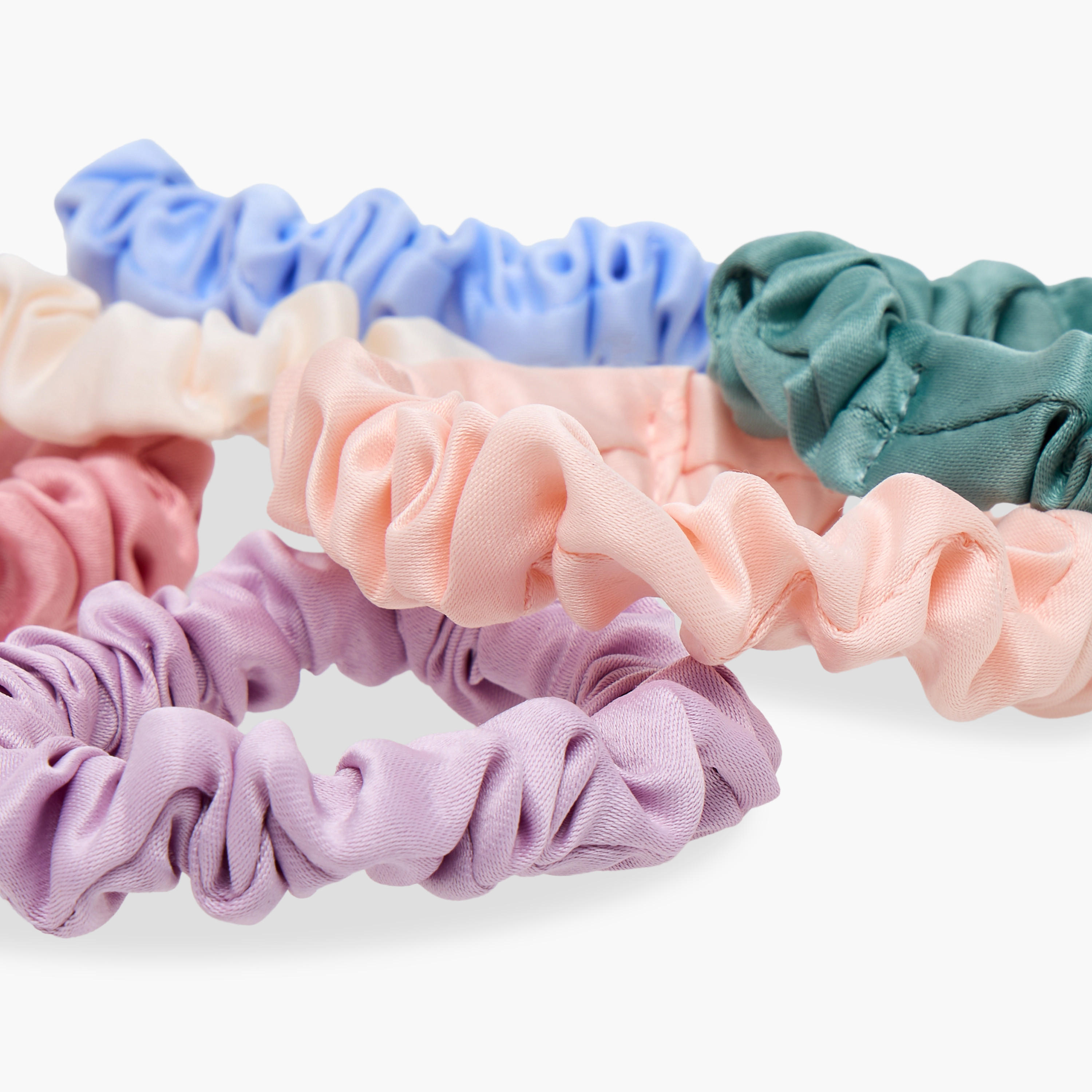 Pack of 6 Hair Scrunchie-women-hairaccessories-scrunchies-image-4