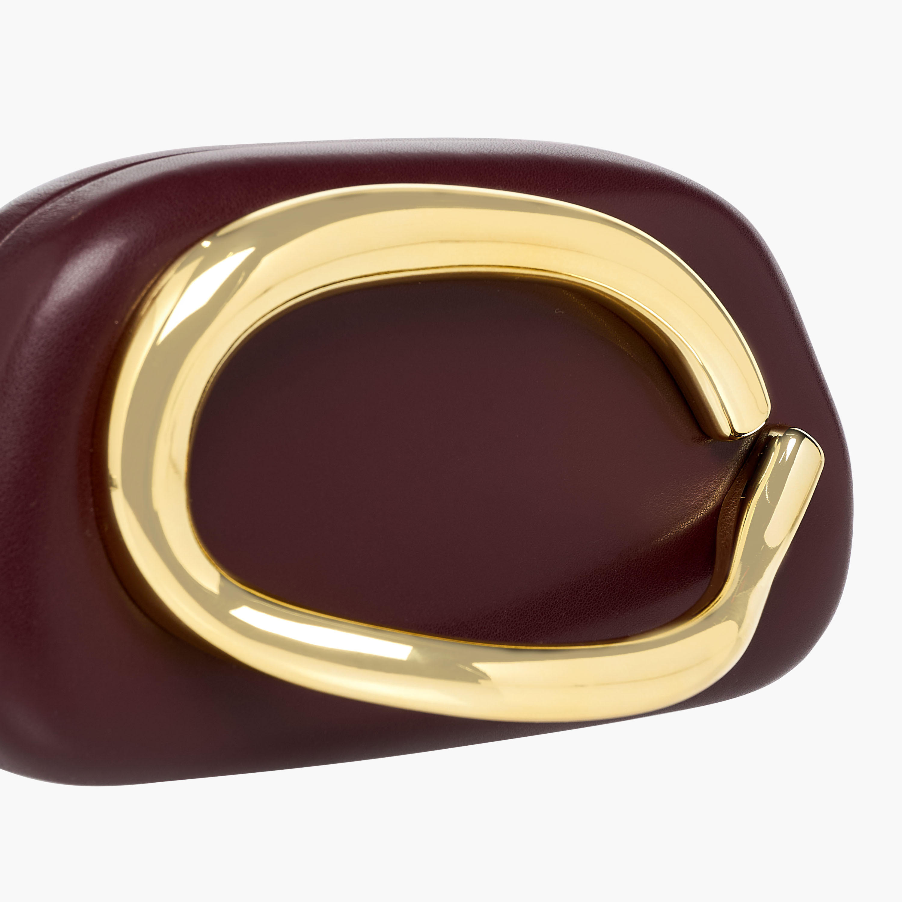 Metallic Accent Clutch with Detachable Chain Strap-women-bagsandwallets-handbags-image-4