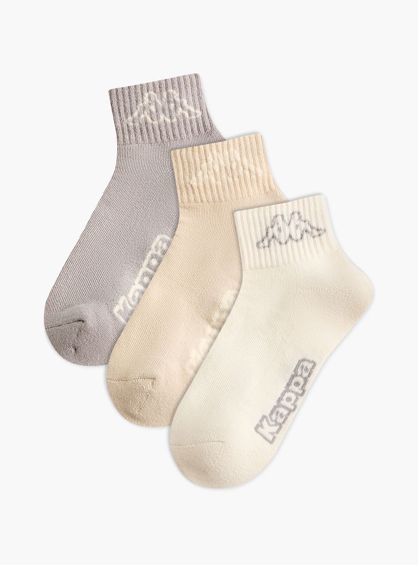 Kappa Pack of 3 Crew Length Socks-women-socksandstockings-image-1