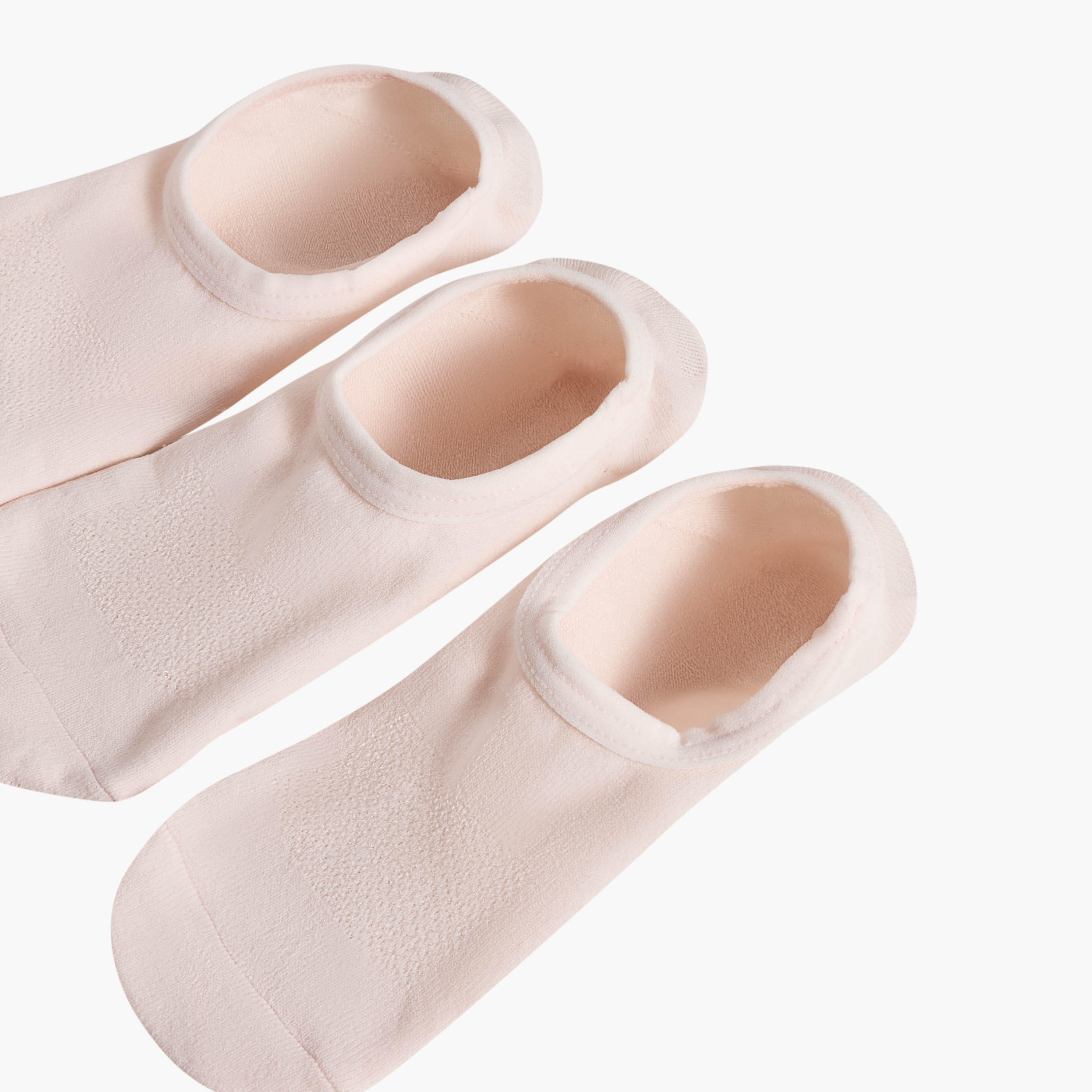 Pack of 3 No Show Trainer Liners Microfibre-women-socksandstockings-image-4