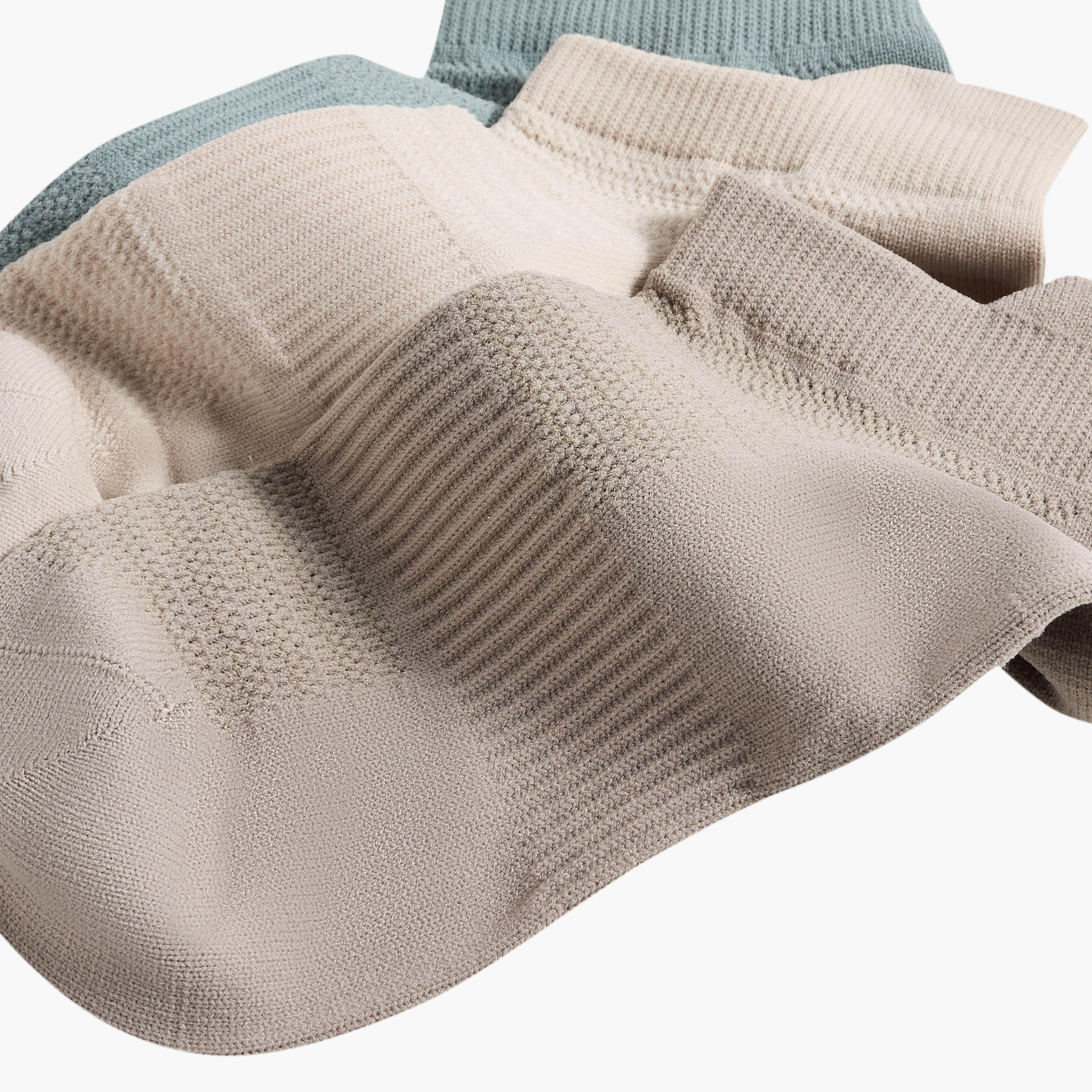 Pack of 3 Sports Trainer Nylon Socks-women-socksandstockings-image-4