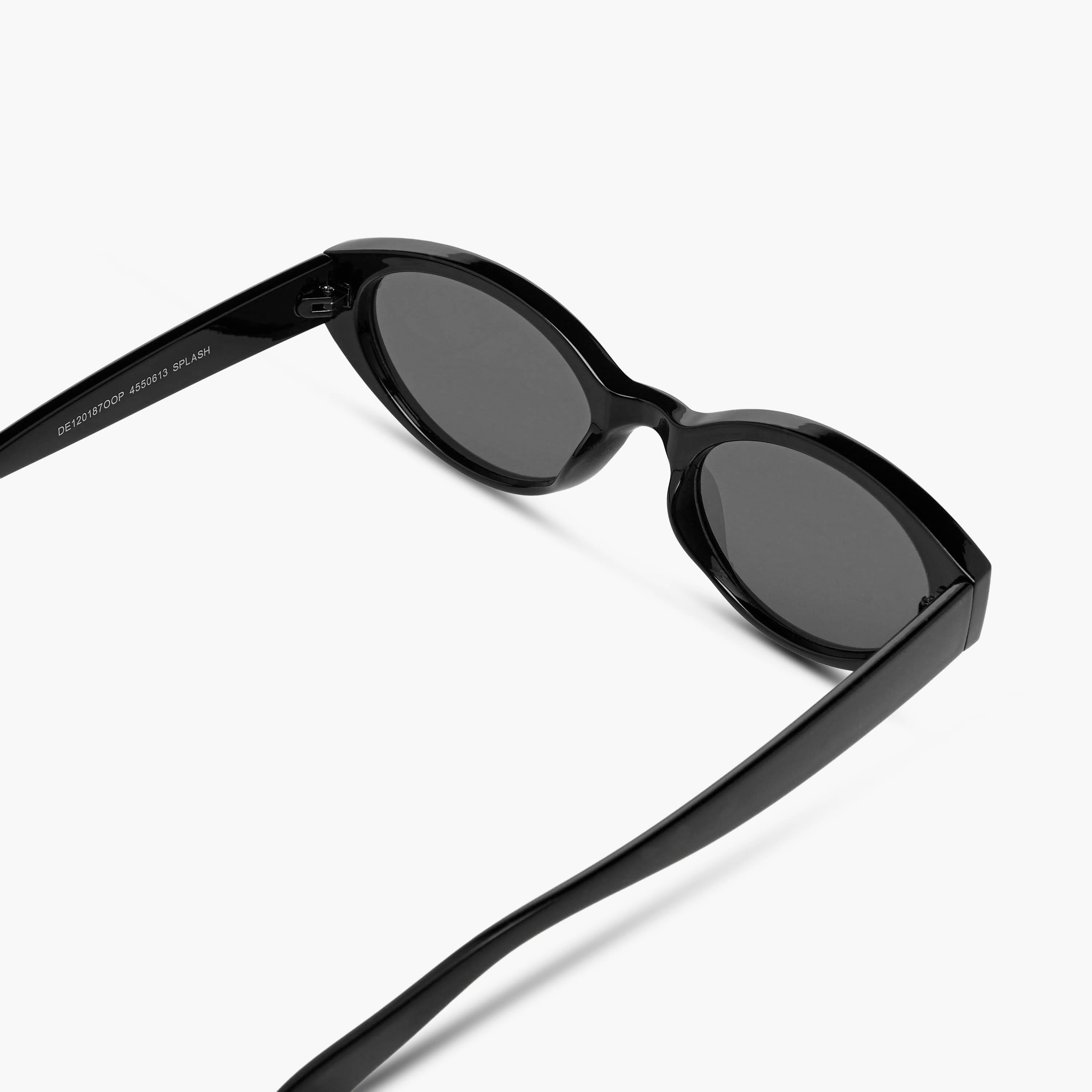 نظارة شمسية بيضاوية بعدسات سوداء وحماية من أشعة الشمس فوق البنفسجية-women-sunglasses-image-2