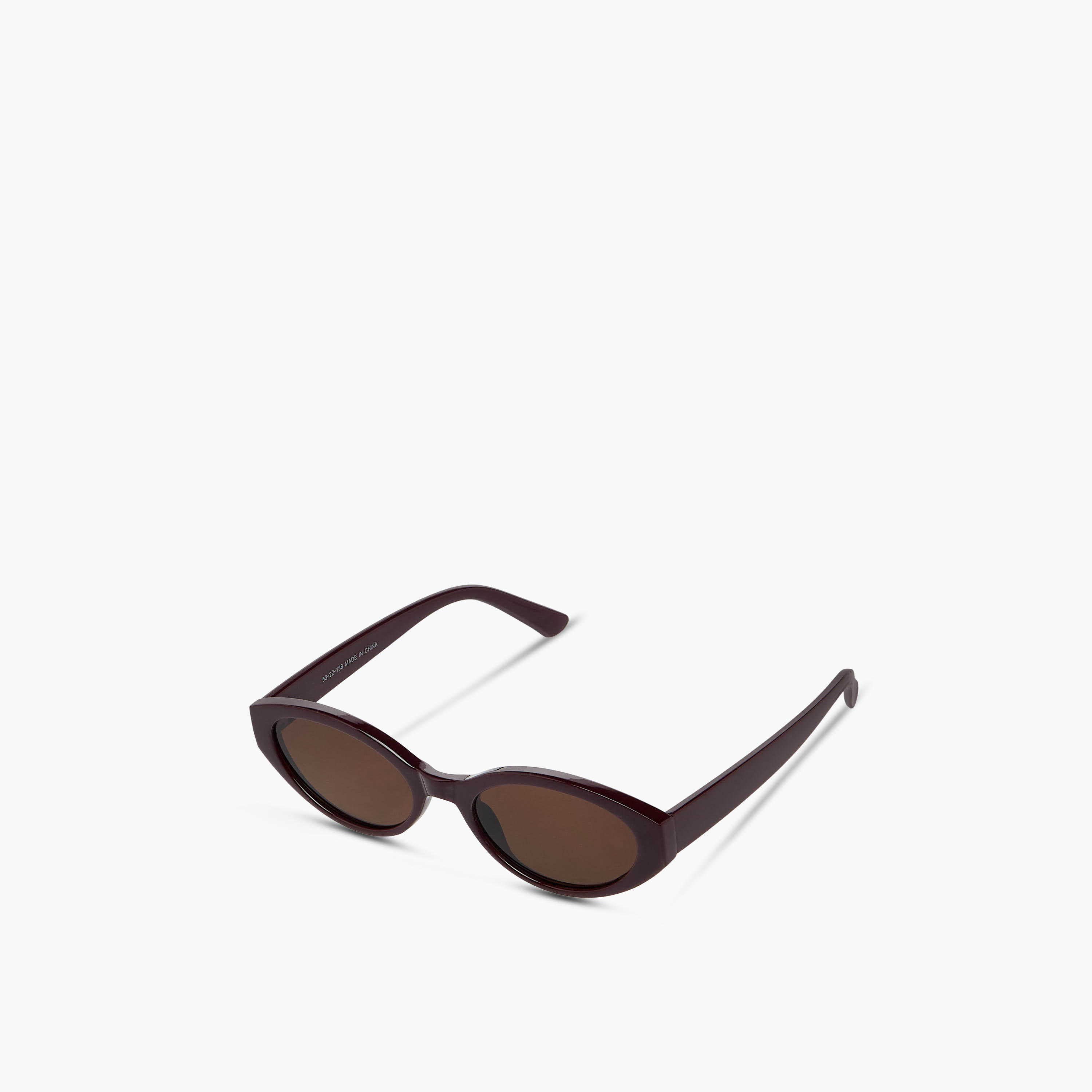 Sunglasses Oval UV Protection Brown Lens-women-sunglasses-image-1