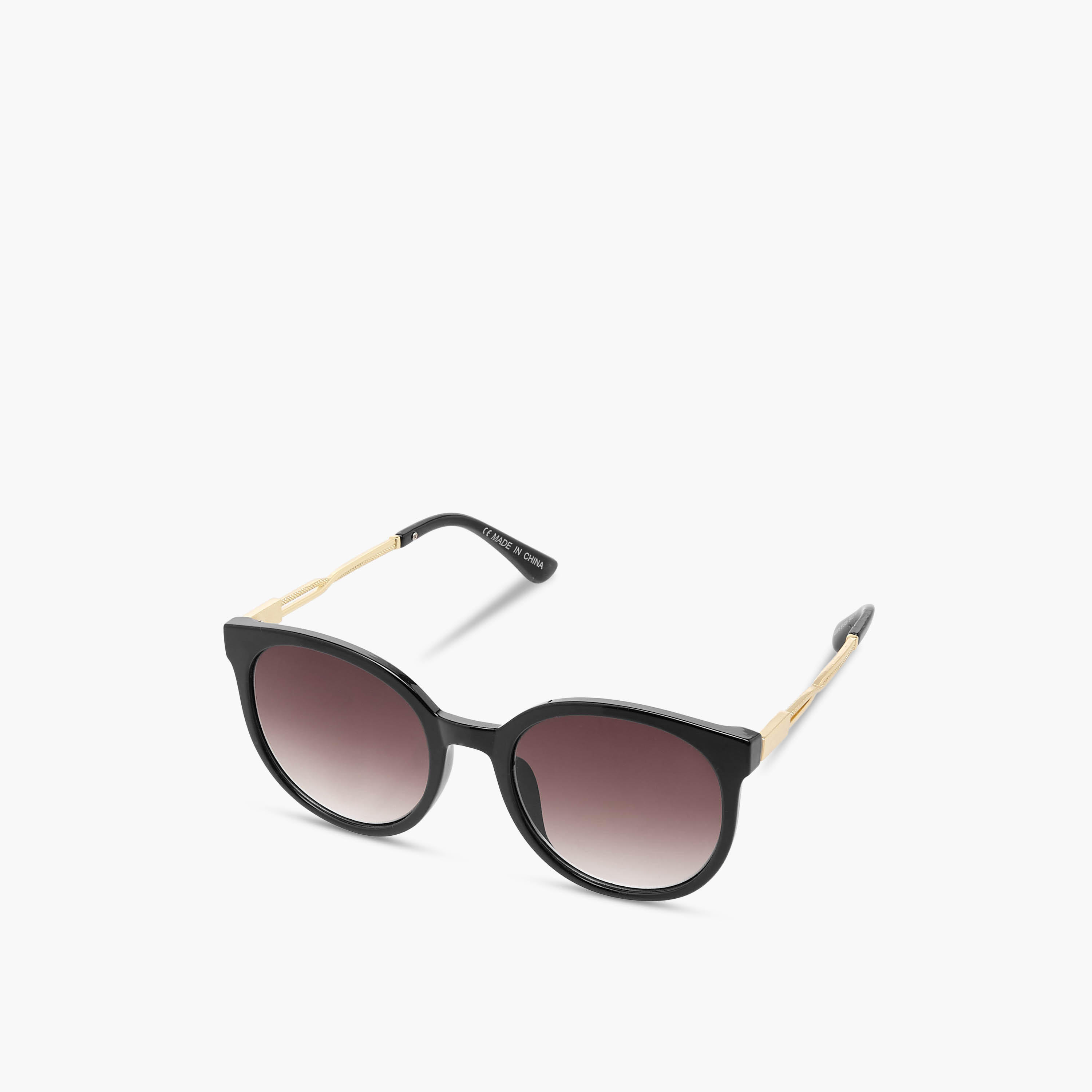 نظارة شمسية بعدسات أسود وحماية من الأشعة فوق البنفسجية كات آي-women-sunglasses-image-5