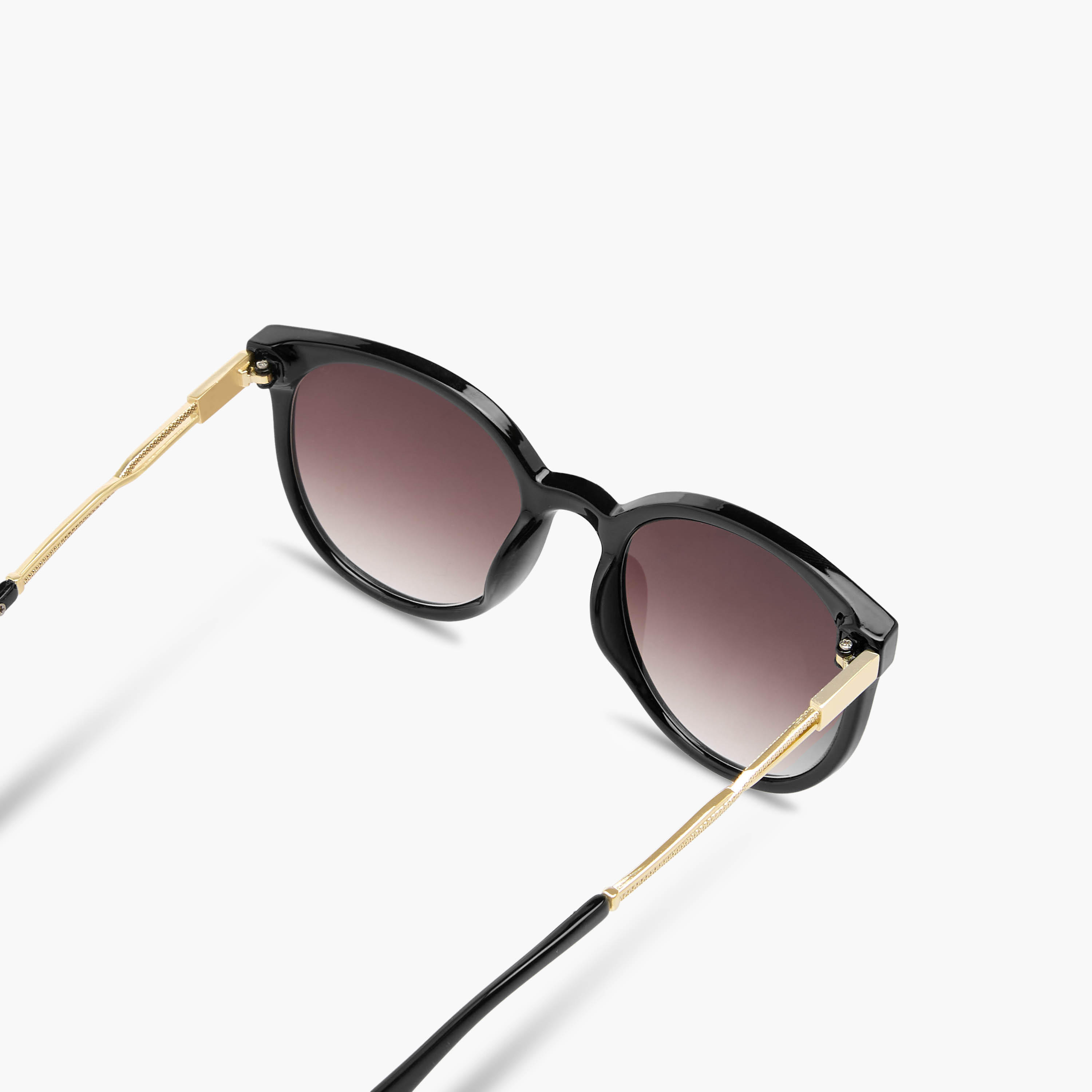 نظارة شمسية بعدسات أسود وحماية من الأشعة فوق البنفسجية كات آي-women-sunglasses-image-2